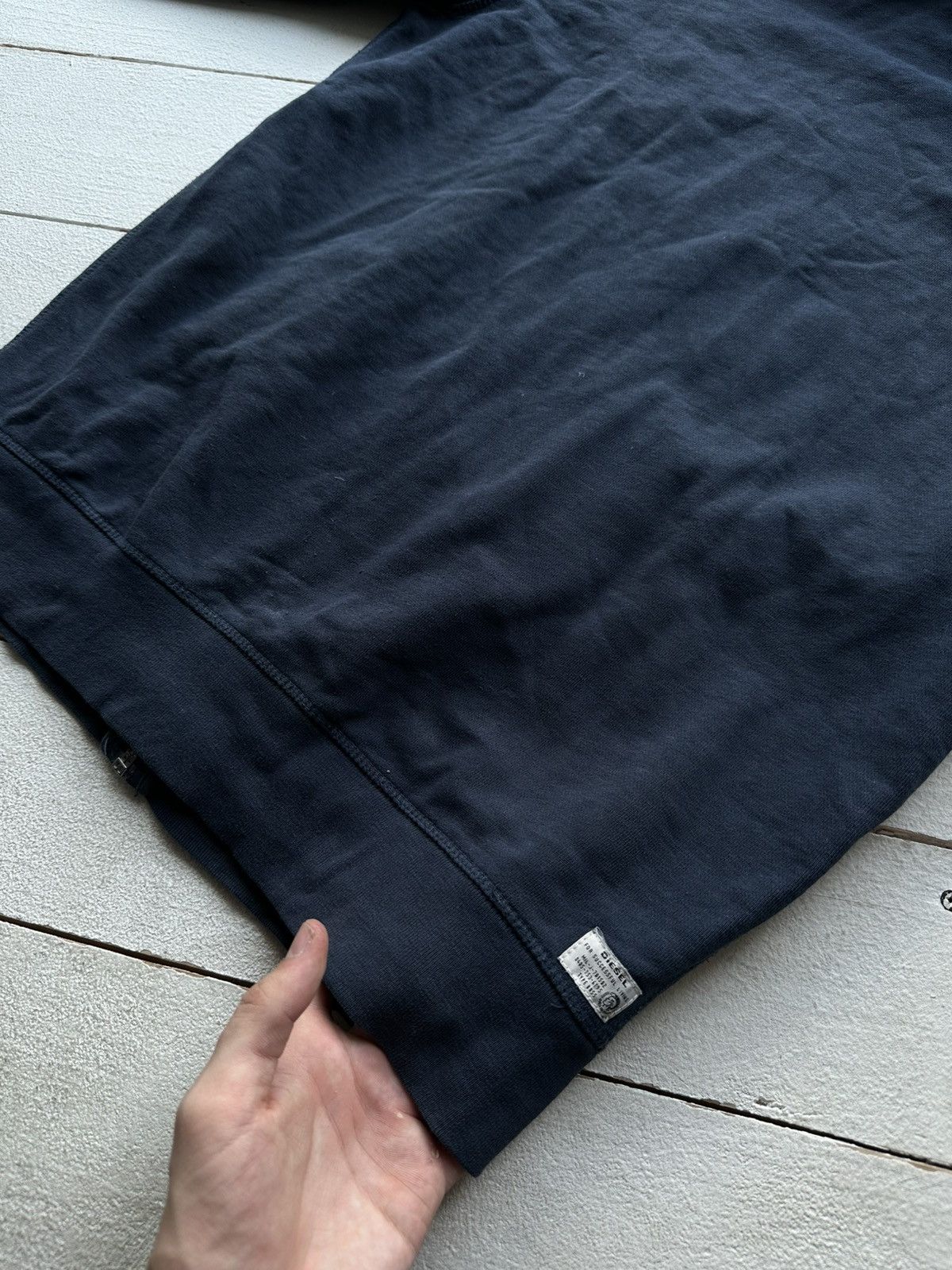 Diesel 🚨DIESEL HYPE BLUE HOODIE BIG LOGO BOXY FIT DENIM DIVISION Size US M / EU 48-50 / 2 - 11 Thumbnail