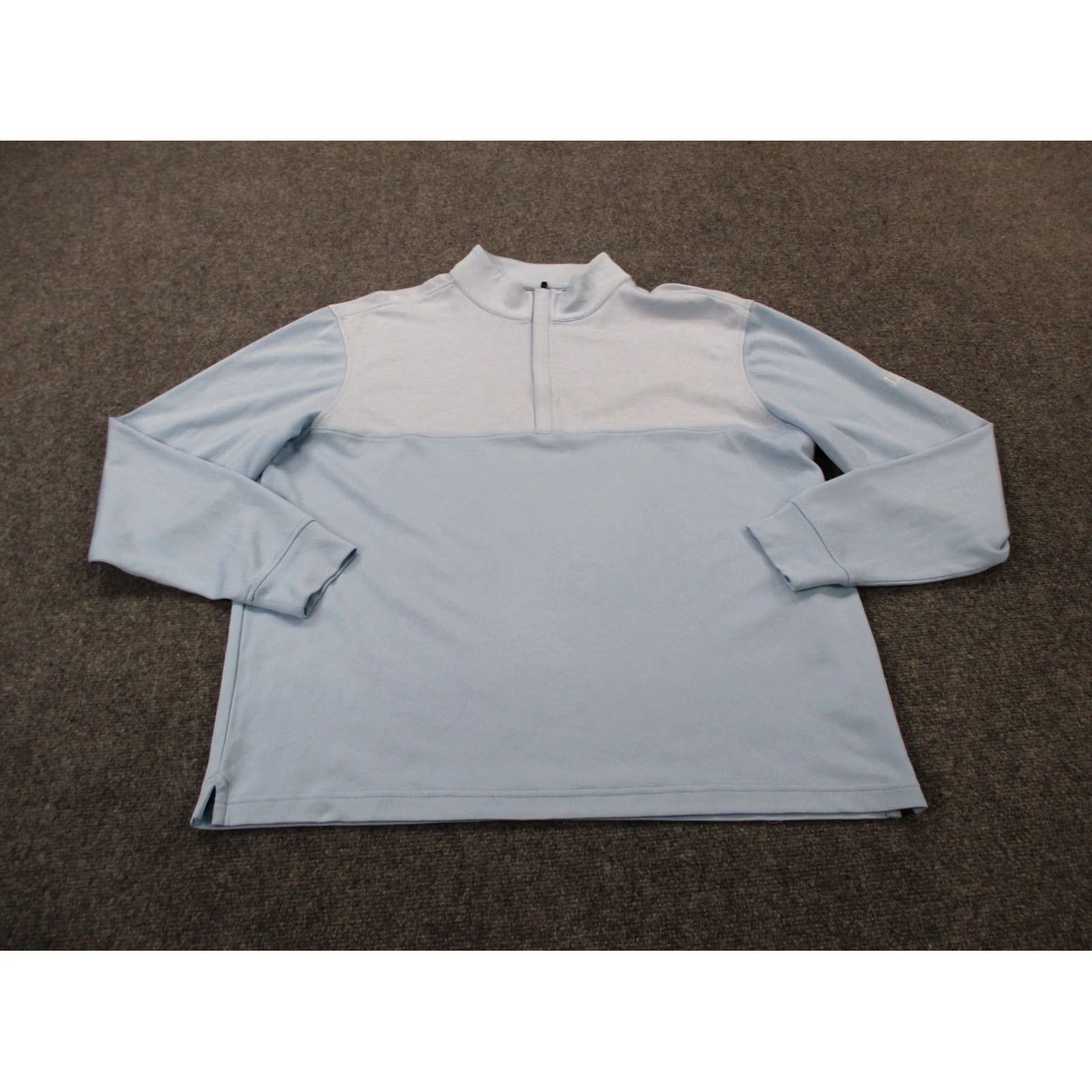 Footjoy FootJoy Jacket Windbreaker XS XL Blue Legacy Golf Club Performance Active Pullover Logo Men’s Athletic 1/4 Zip Lightweight Stretch Size US XL / EU 56 / 4 - 2 Thumbnail