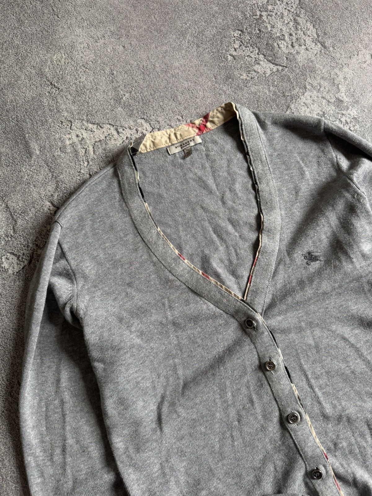 Burberry Burberry London XL cardigan button up sweater knitwear 00s Size XL / US 12-14 / IT 48-50 - 2 Thumbnail