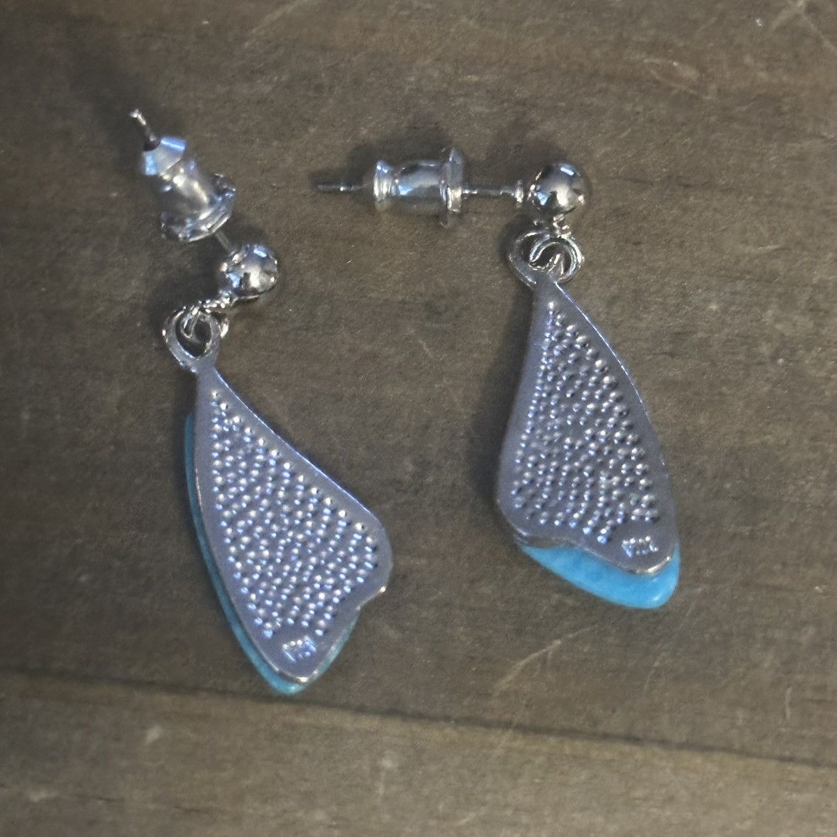 Other Turquoise dangle post earrings Size ONE SIZE - 6 Thumbnail
