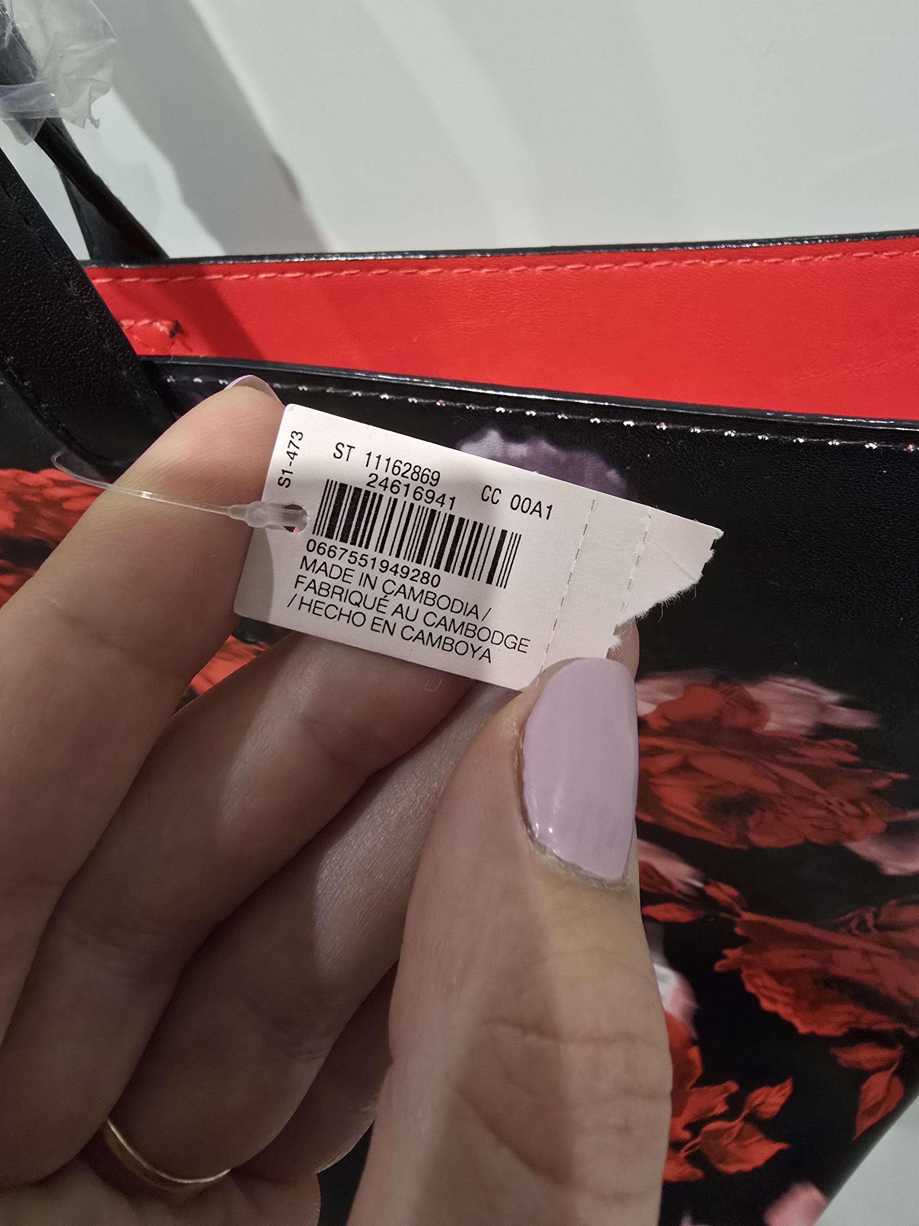 Victoria's Secret Victoria’s Secret Floral Tote Bag Purse Satchel Handbag Size ONE SIZE - 5 Thumbnail