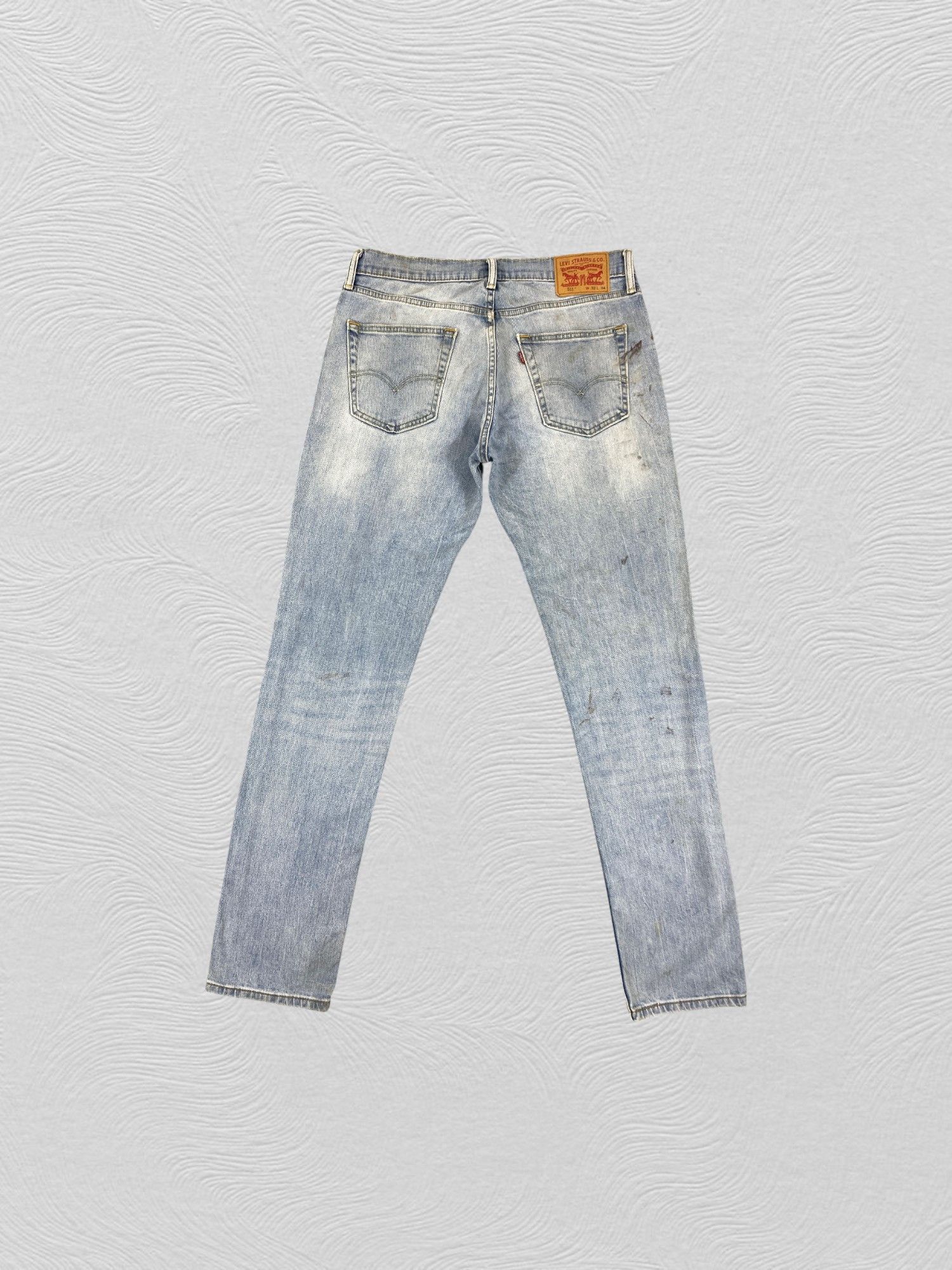 Levi's Light Blue Wash Levi's 511 Jeans 34x33.5 Denim -SJ121 Size US 34 / EU 50 - 2 Thumbnail