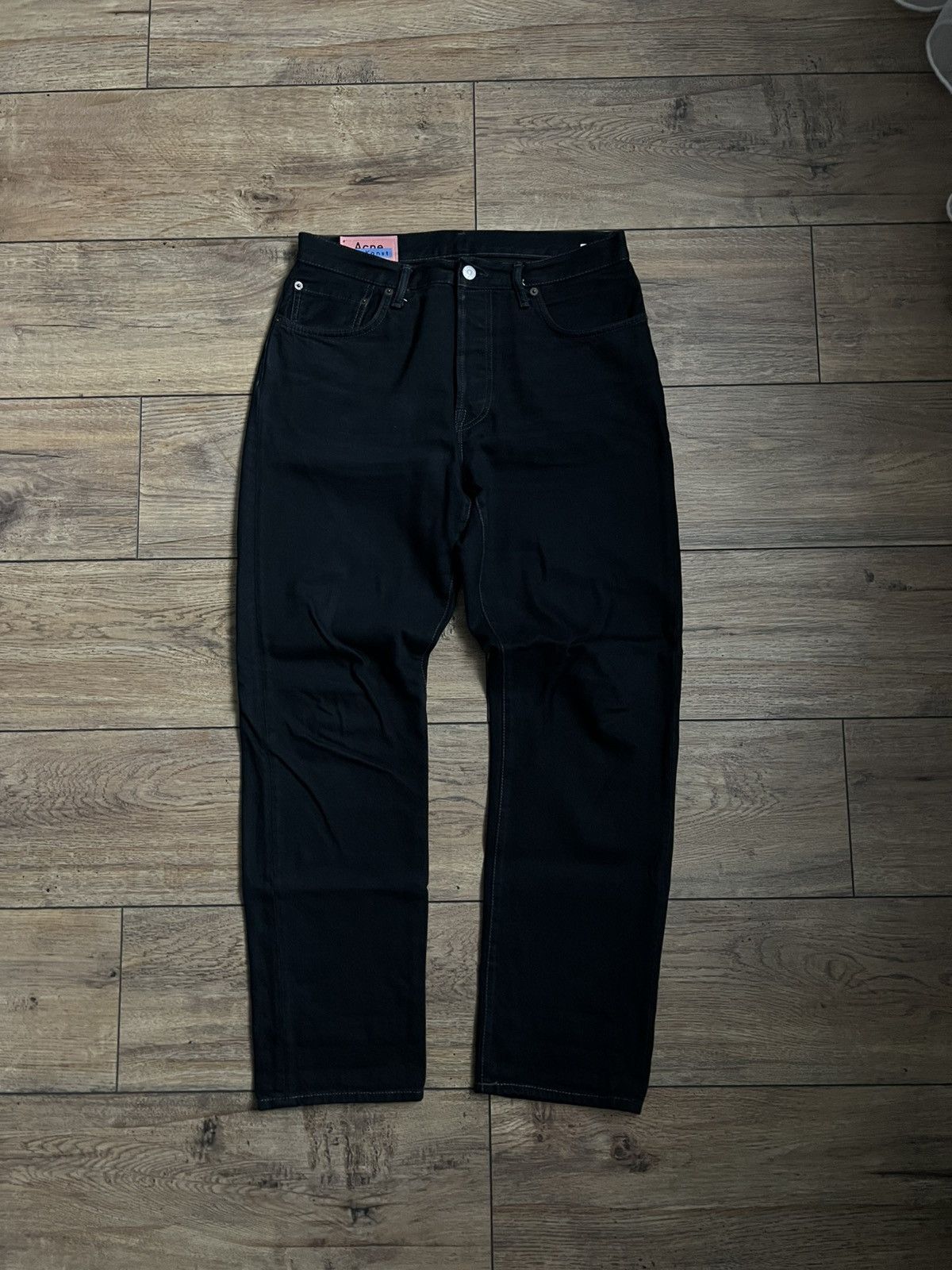 Acne Studios Acne Studios 1997 Black Overdye jeans Size US 30 / EU 46 - 1 Thumbnail