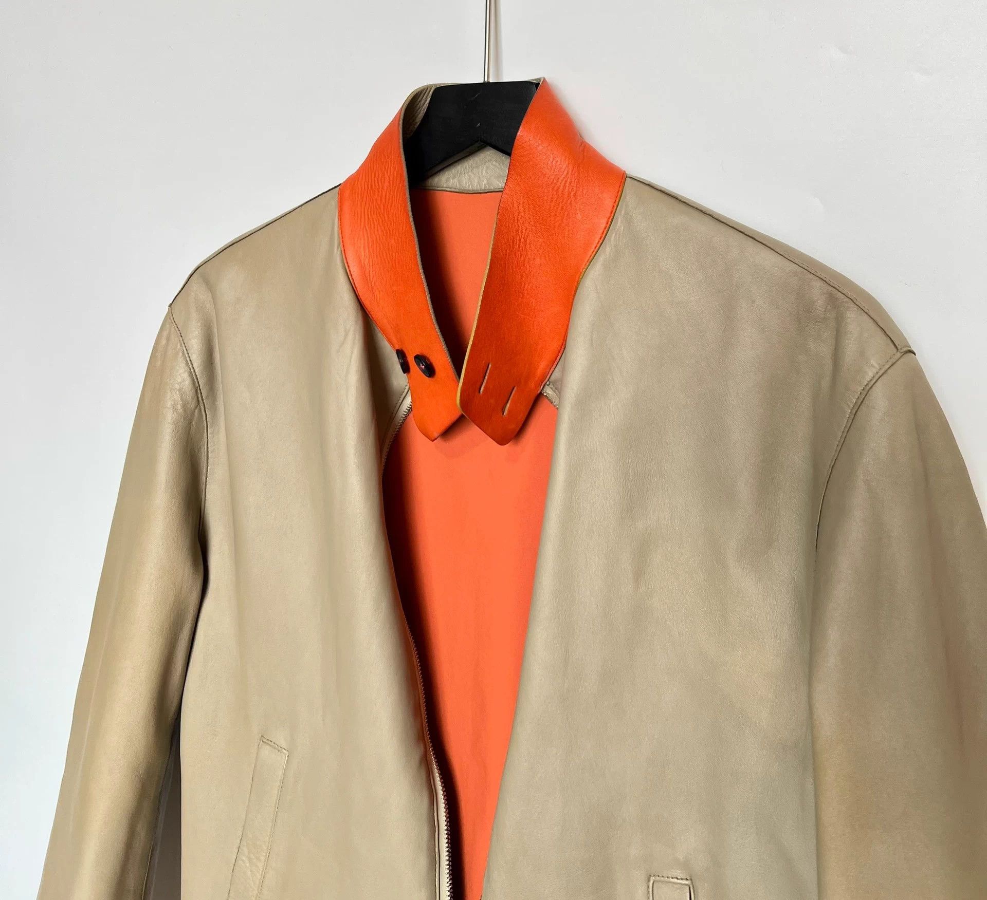 Balenciaga Balenciaga Reversible Lambskin Nylon Jacket 48 Size US M / EU 48-50 / 2 - 2 Thumbnail