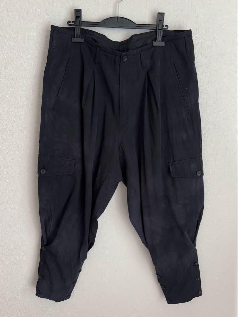 Yohji Yamamoto Yohji Yamamoto PourHomme 20-21AW Hem Adjuster Pants Size US 37 - 2 Thumbnail