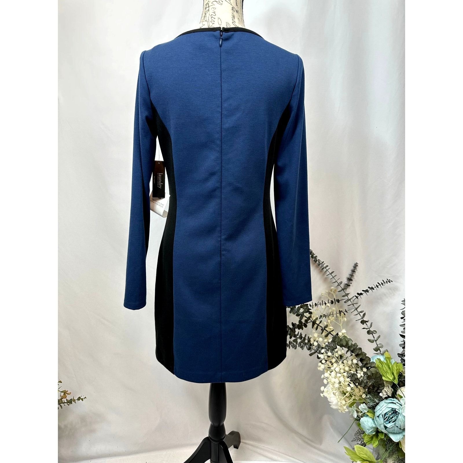 Laundry by Shelli Segal Laundry by Shelli Segal Night Sky Long Sleeve Mini 8 Size M / US 6-8 / IT 42-44 - 11 Thumbnail