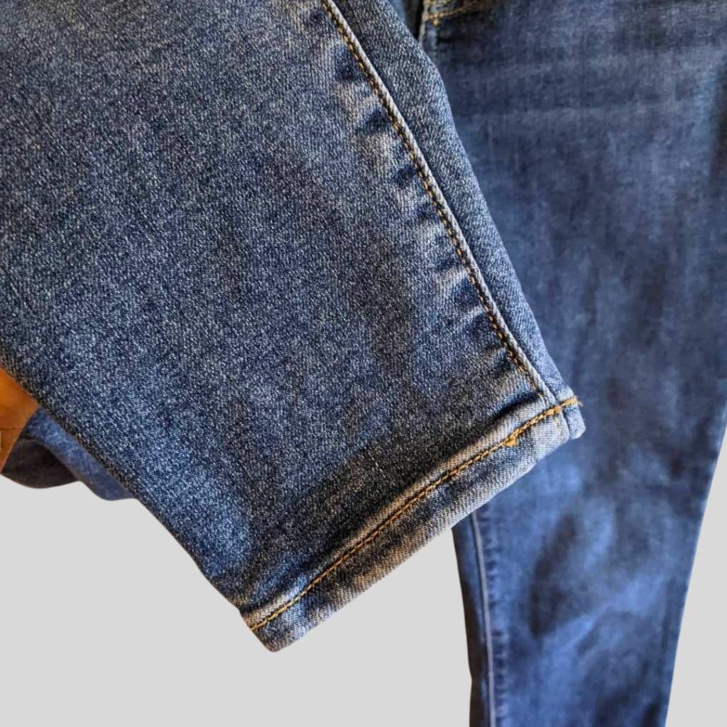 Everlane Everlane Way-High Skinny Jeans Size 28 Dark Wash High-Rise S Size 28" / US 6 / IT 42 - 11 Thumbnail