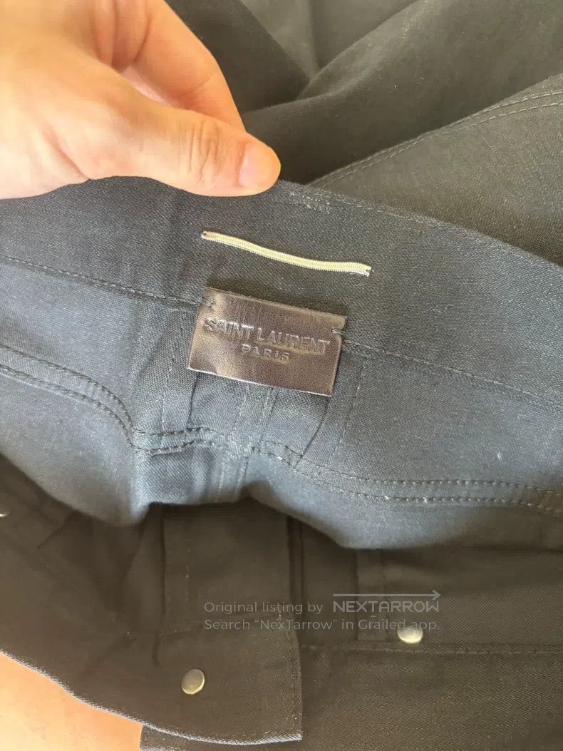 Saint Laurent Paris Saint Laurent Paris Jeans Size US 32 / EU 48 - 5 Thumbnail