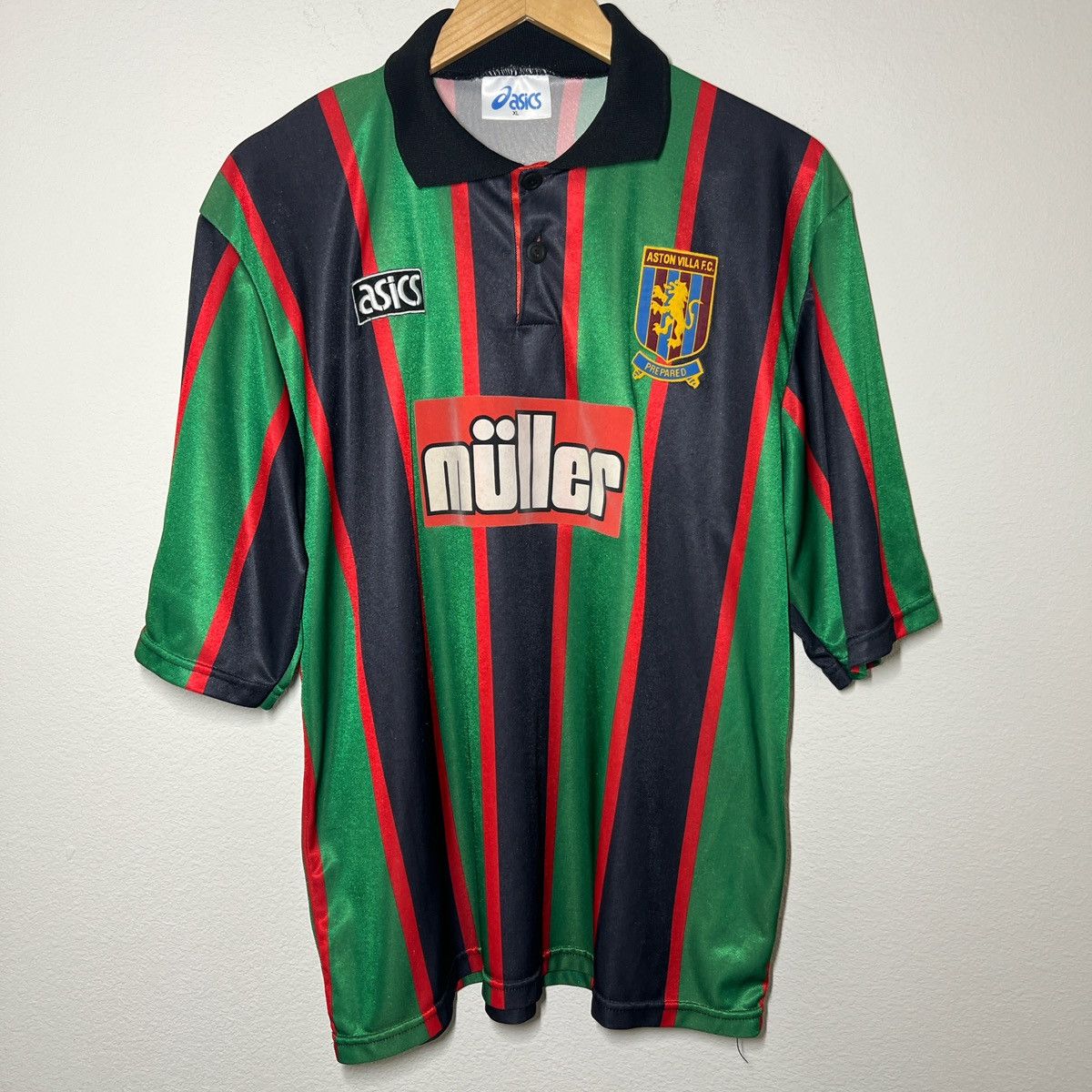 Aston Villa 1993-1995 Away Jersey Vintage Soccer