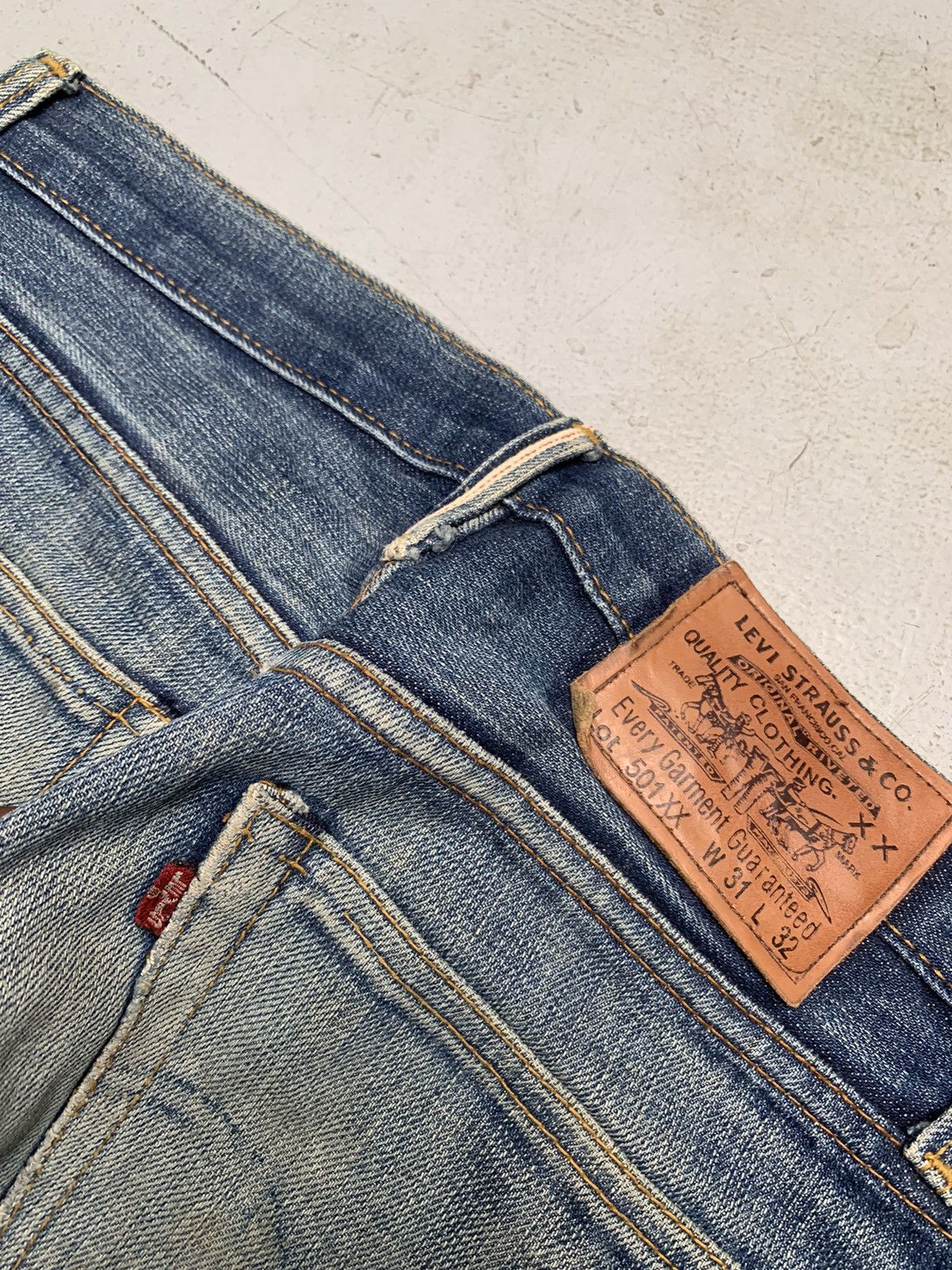 Levi's Vintage Levi’s salvage big E 501 denim Size US 30 / EU 46 - 4 Thumbnail