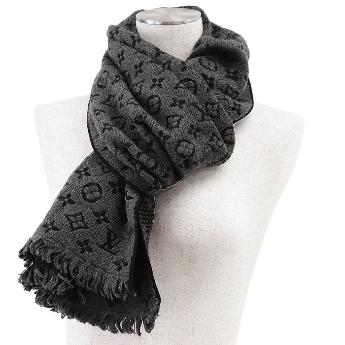 Louis Vuitton Louis Vuitton Classic Monogram Wool Scarf Others Scarf M78526 DUTY FREE for USA