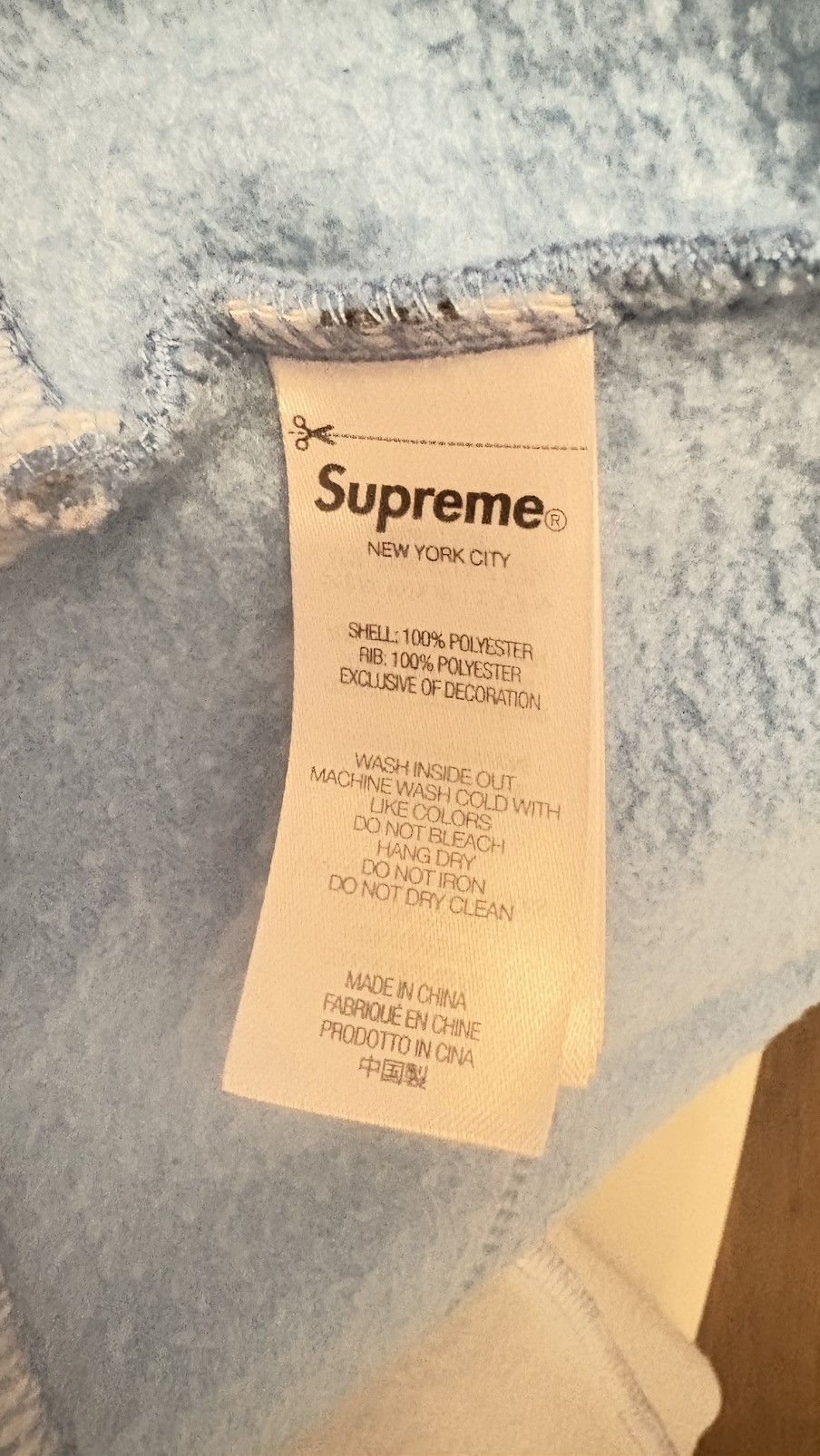 Supreme Supreme Football Zip Up Hoodie FW25 Size US L / EU 52-54 / 3 - 5 Thumbnail
