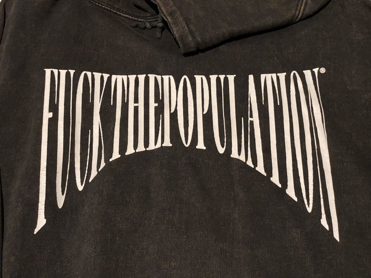 Fuck The Population FTP Overdye Arch Hoodie XL Size US XL / EU 56 / 4 - 3 Thumbnail