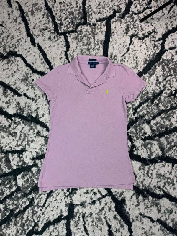 Ralph Lauren Ralph Lauren purple pink polo shirt S vintage Size S / US 4 / IT 40 - 1 Thumbnail