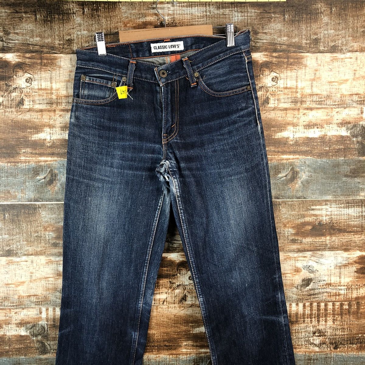 Levi's DL Classic Levis 502 Blue Denim Pants #C147 Size US 28 / EU 44 - 2 Thumbnail