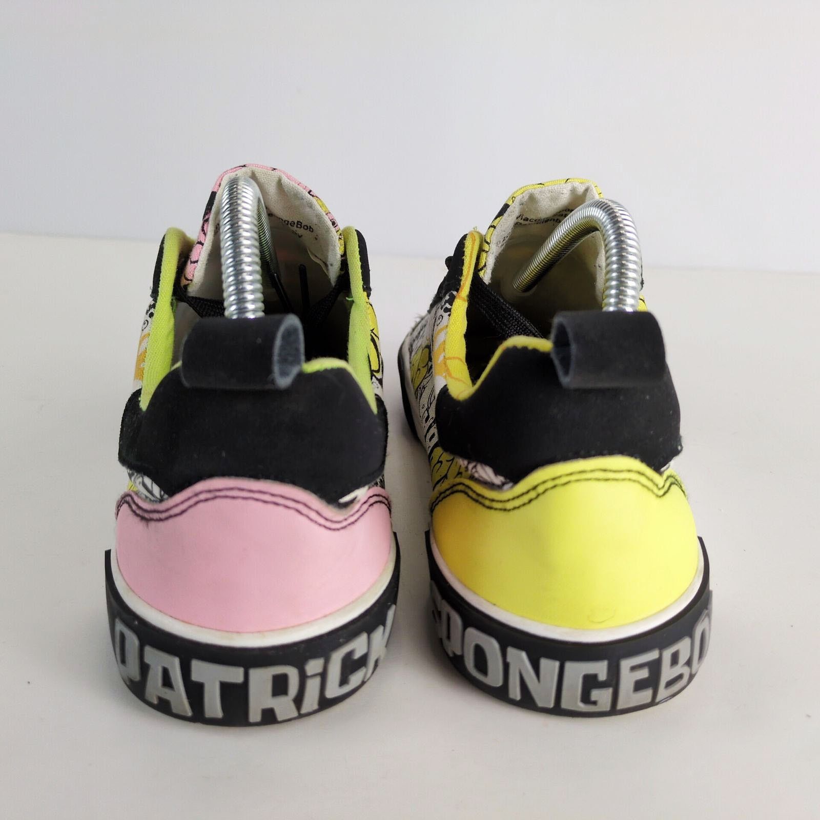 Nickelodeon GroundUp Spongebob Squarepants Men's 8.5 Canvas Sneakers Size US 8.5 / EU 41-42 - 4 Thumbnail