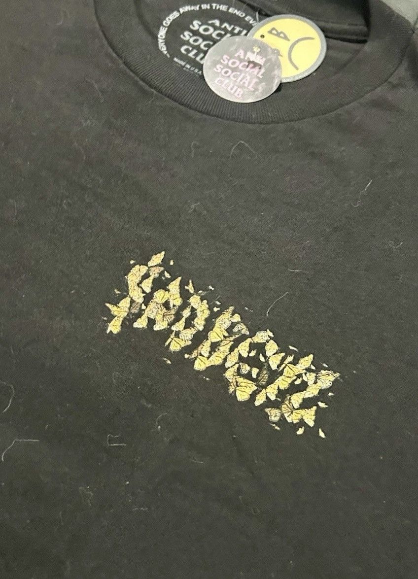 Anti Social Social Club Anti Social Social Club x $ad Boyz - All the Butterflies Tee Size US L / EU 52-54 / 3 - 3 Thumbnail
