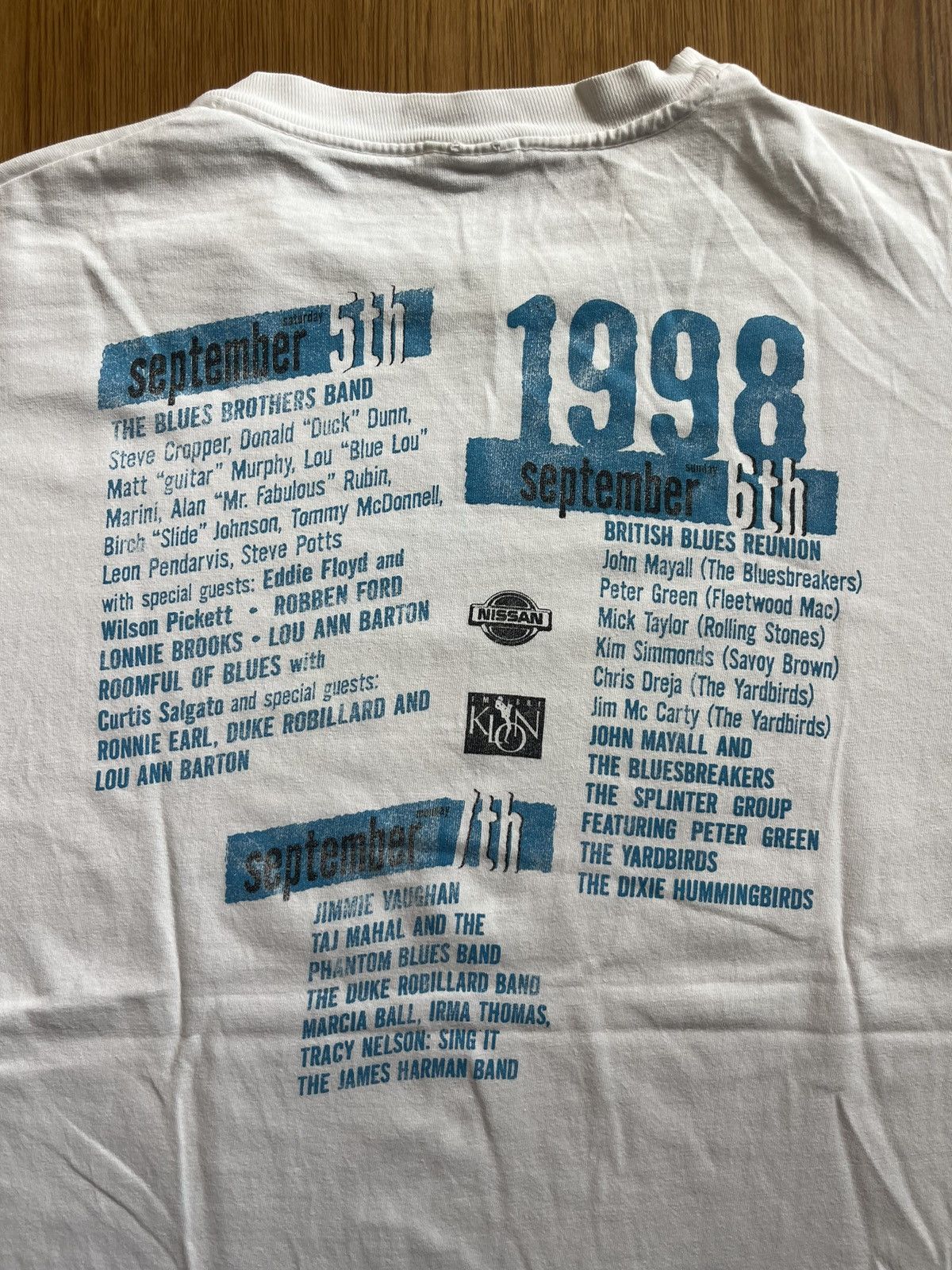 Band Tees Vintage Long Beach BLUES Festival 1998’s Tshirt Size US L / EU 52-54 / 3 - 9 Thumbnail