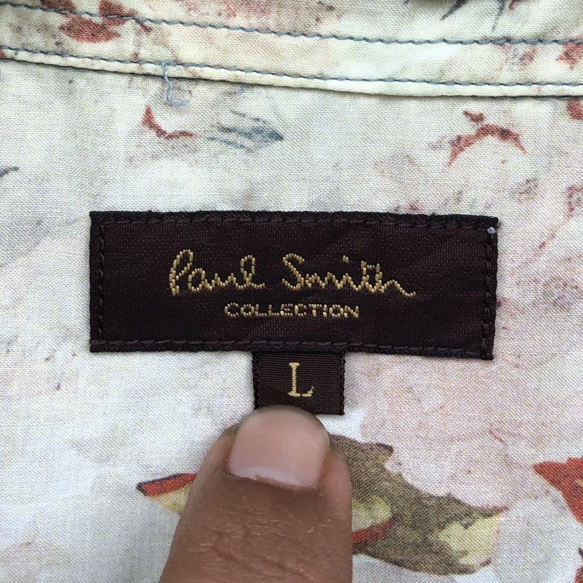 Paul Smith Paul Smith Collection Floral Printed Short Sleeve Size US L / EU 52-54 / 3 - 11 Thumbnail