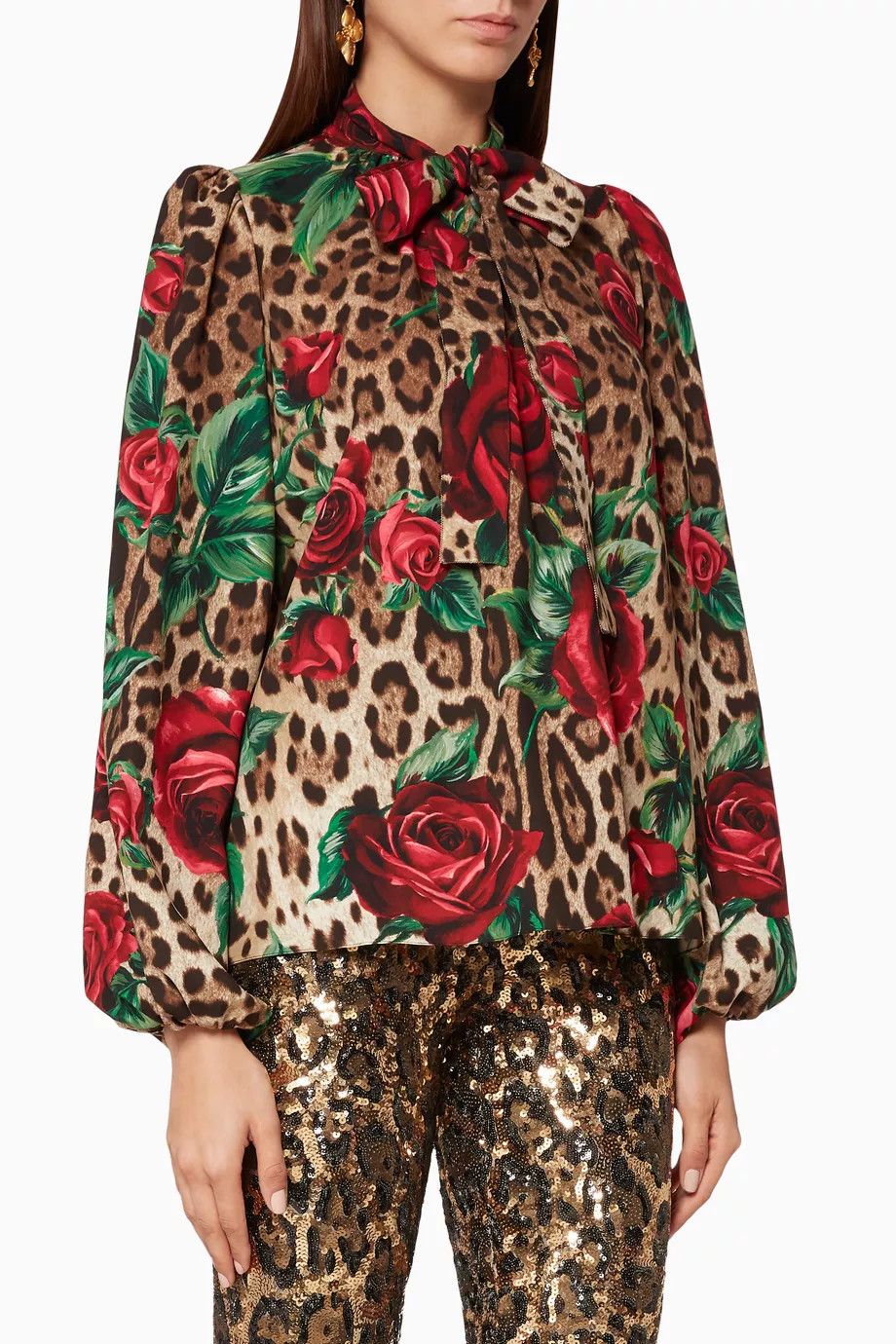 Dolce & Gabbana o1y0825 Mini Dress in Multicolor Size S / US 4 / IT 40 - 1 Thumbnail
