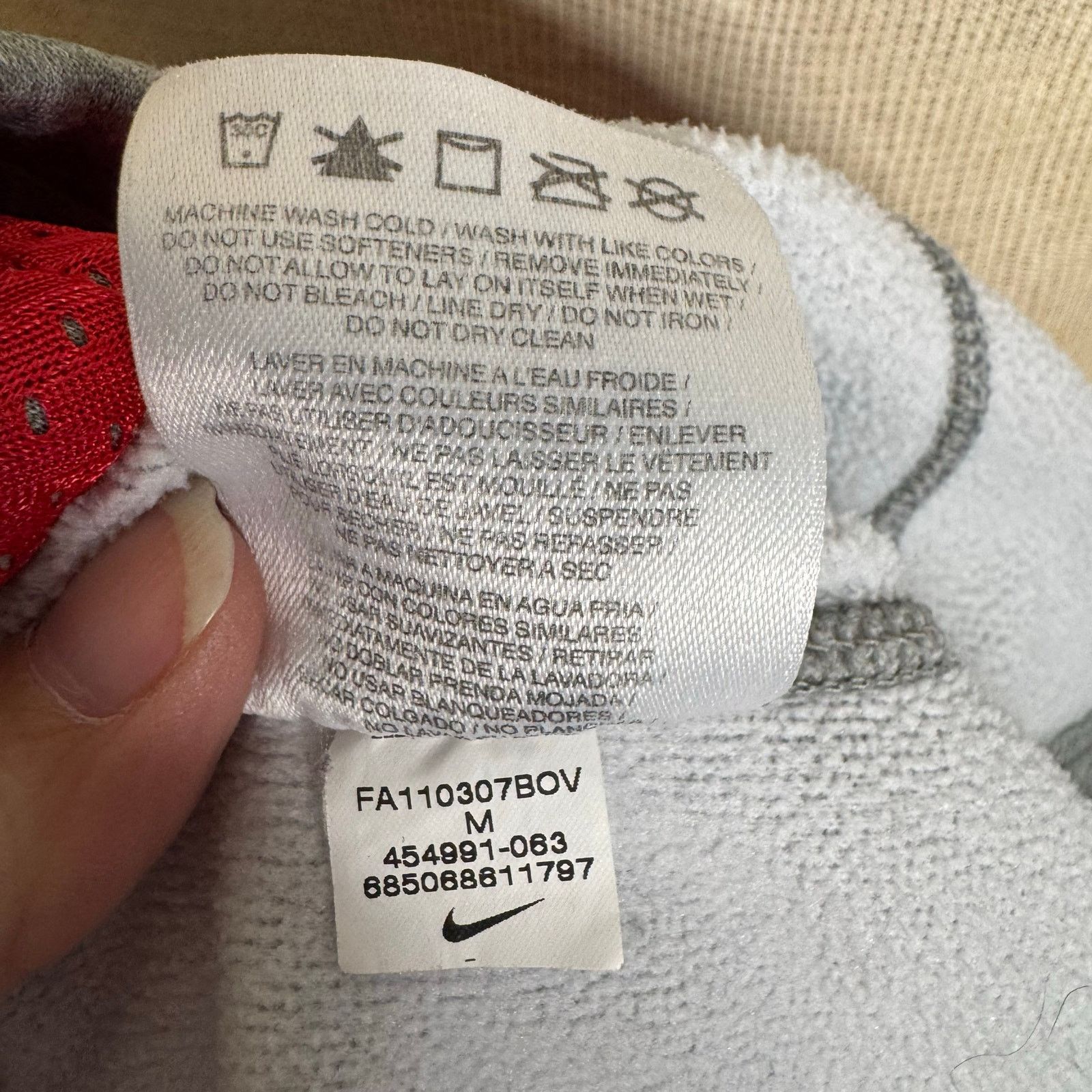 Nike Nike Therma-Fit Men’s M Hoodie Just Do It Logo Sweatshirt Size US M / EU 48-50 / 2 - 9 Thumbnail
