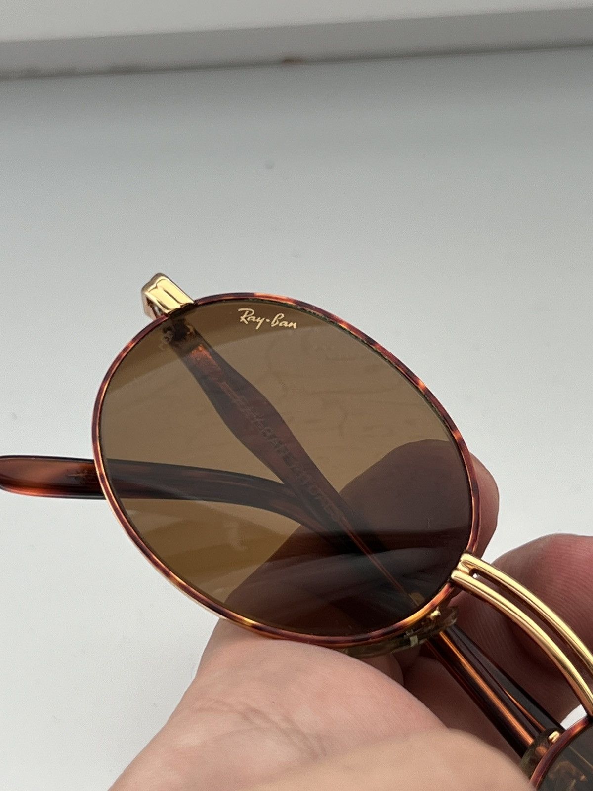 RayBan Ray-Ban Brown Sunglasses W2543 Logo Tortoise Shell Frame. Size ONE SIZE - 4 Thumbnail