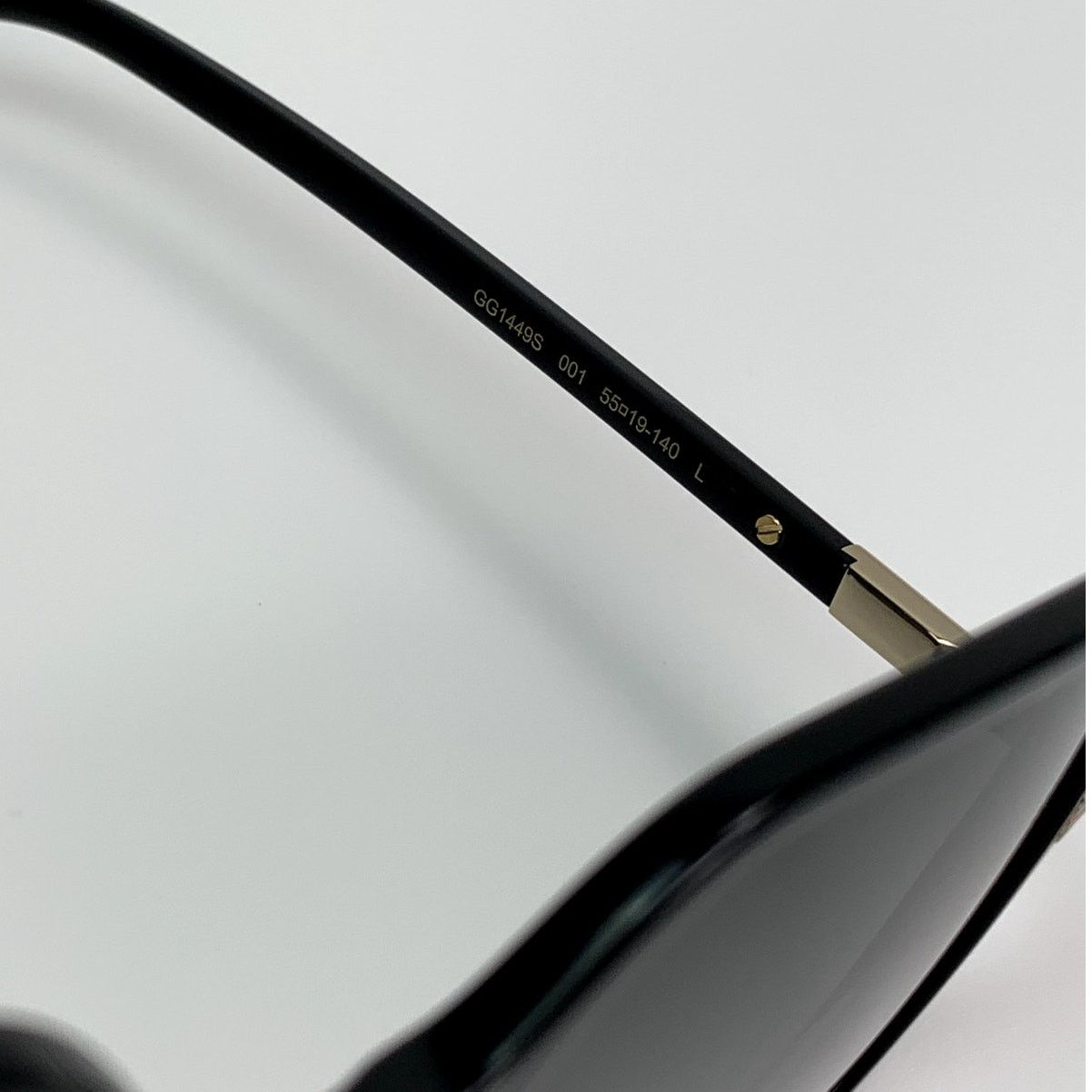 Gucci NEW Gucci Sunglasses GG1449S 001 Black Grey Women Authentic Size ONE SIZE - 9 Thumbnail