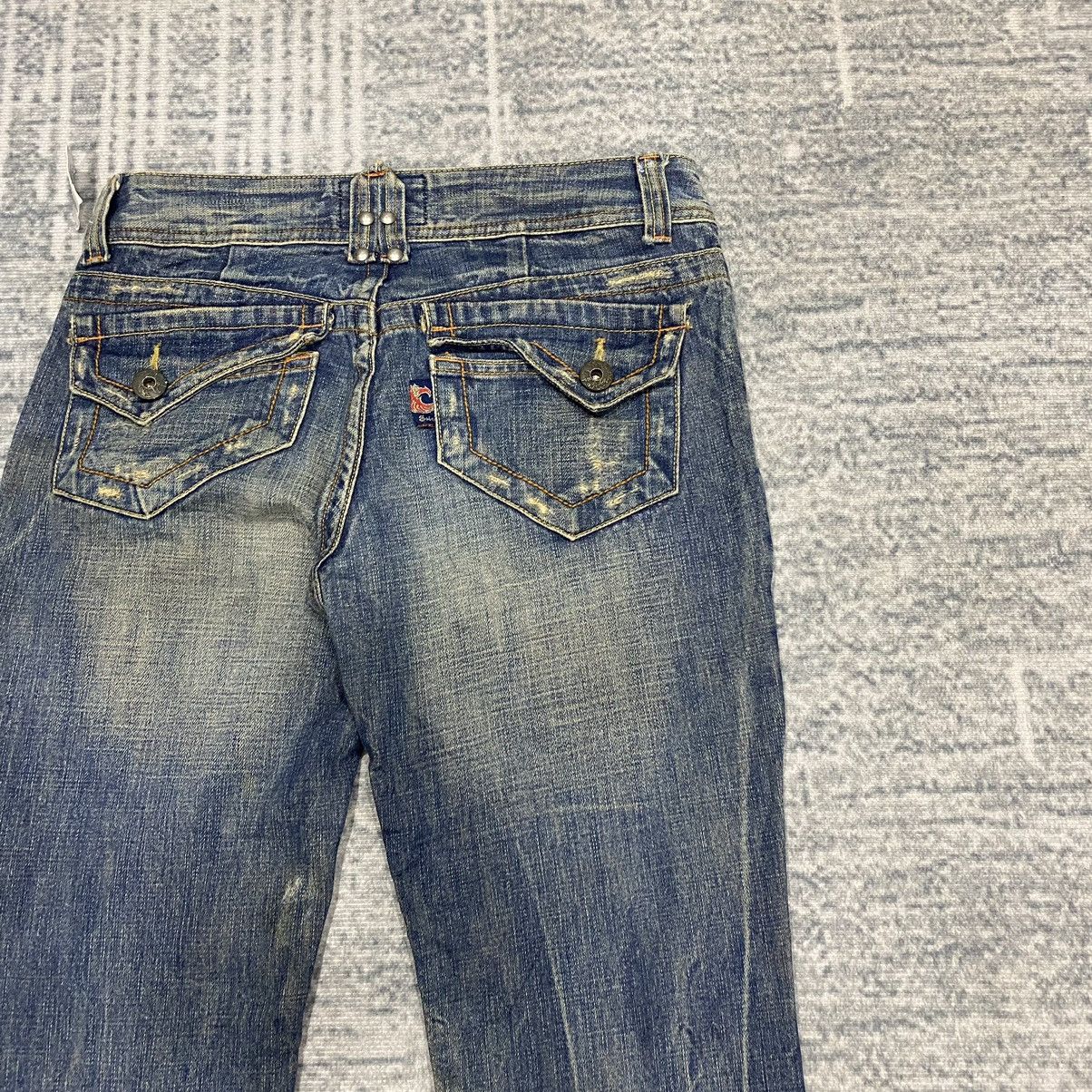 Hysteric Glamour × Japanese Brand × Le Grande Bleu (L.G.B.) Flare☠️ Eagle Japan Mudwash Bootcut Jeans Vintage 80s 90s Size US 28 / EU 44 - 16 Thumbnail