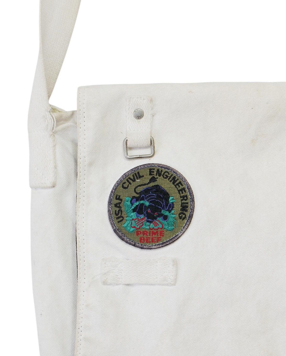 Vintage 1990S EDWIN JAPAN CANVAS CROSS BAG Size ONE SIZE - 4 Thumbnail