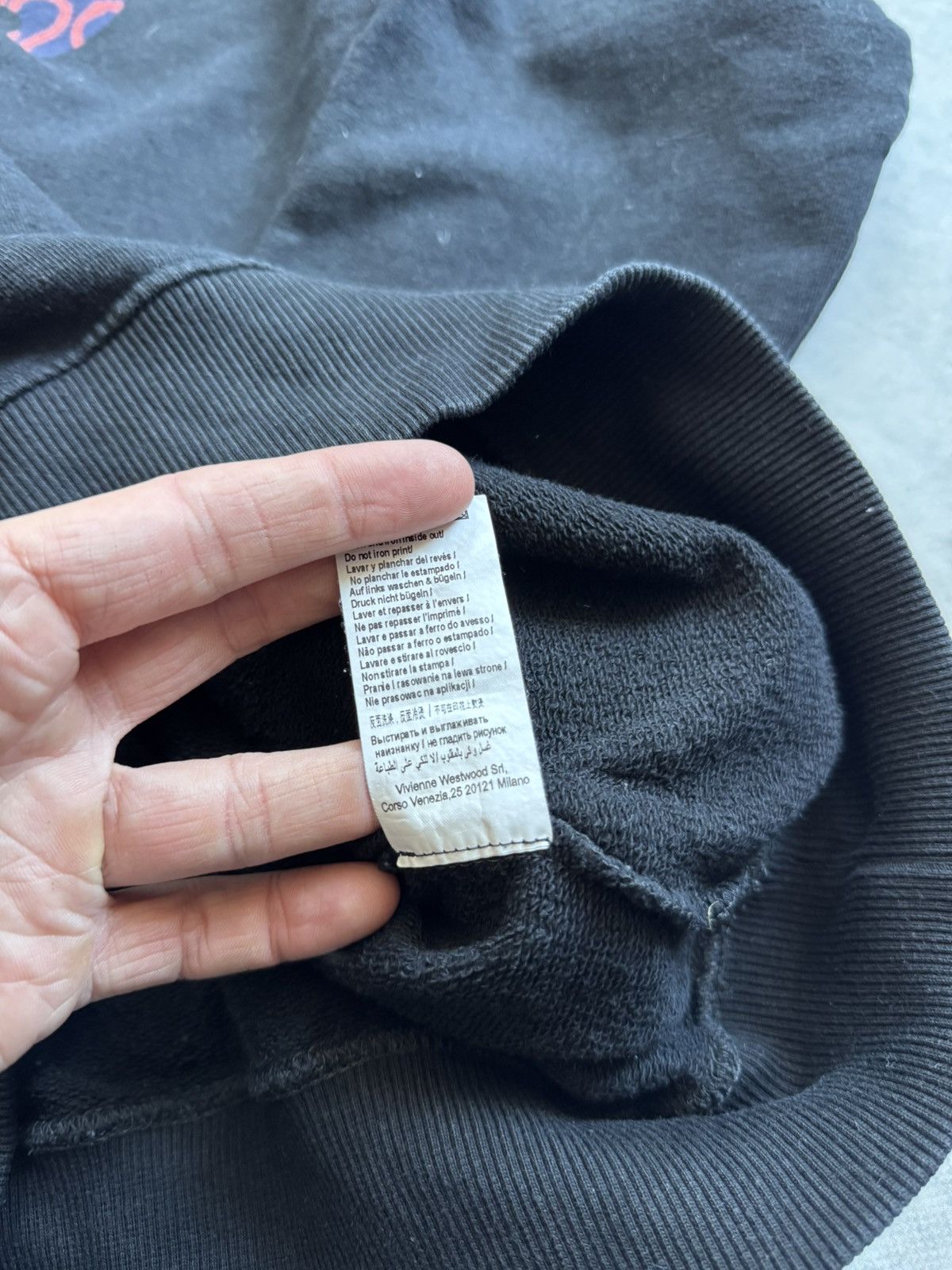 Vivienne Westwood Vivienne Westwood Y2K big logo sweatshirt Size US XS / EU 42 / 0 - 6 Thumbnail