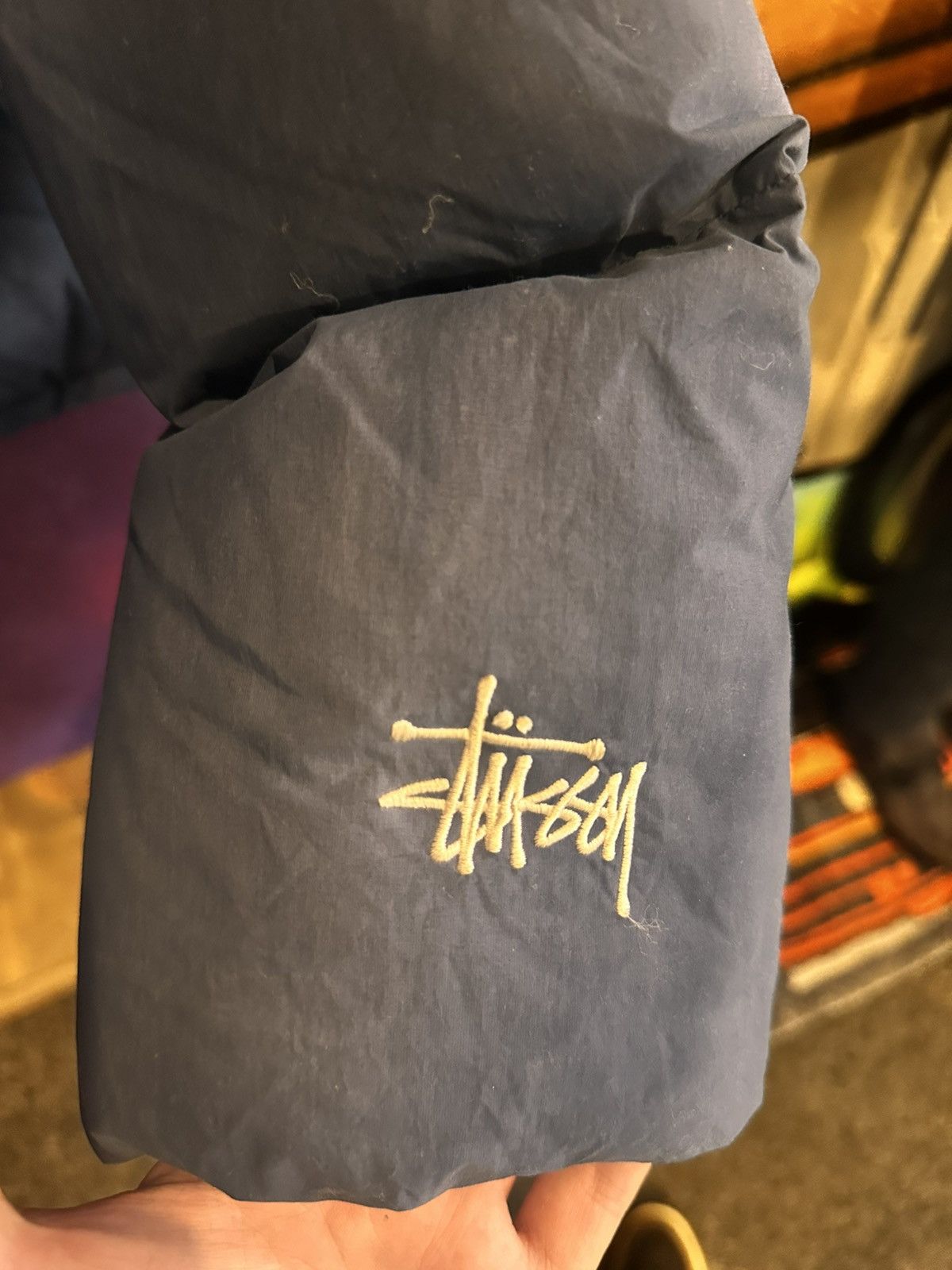 Stussy Stussy Recycled Nylon Down Puffer wash blue Size US XXL / EU 58 / 5 - 5 Thumbnail