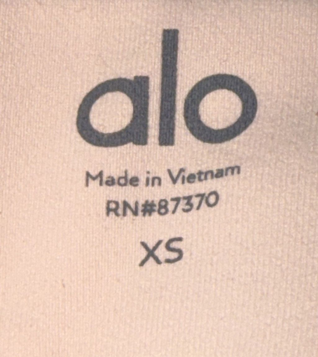 Alo Yoga ALO YOGA CHECKPOINT TIE FRONT LEGGING LIGHT NEON ORANGE XS Size 26" / US 2 / IT 38 - 2 Thumbnail