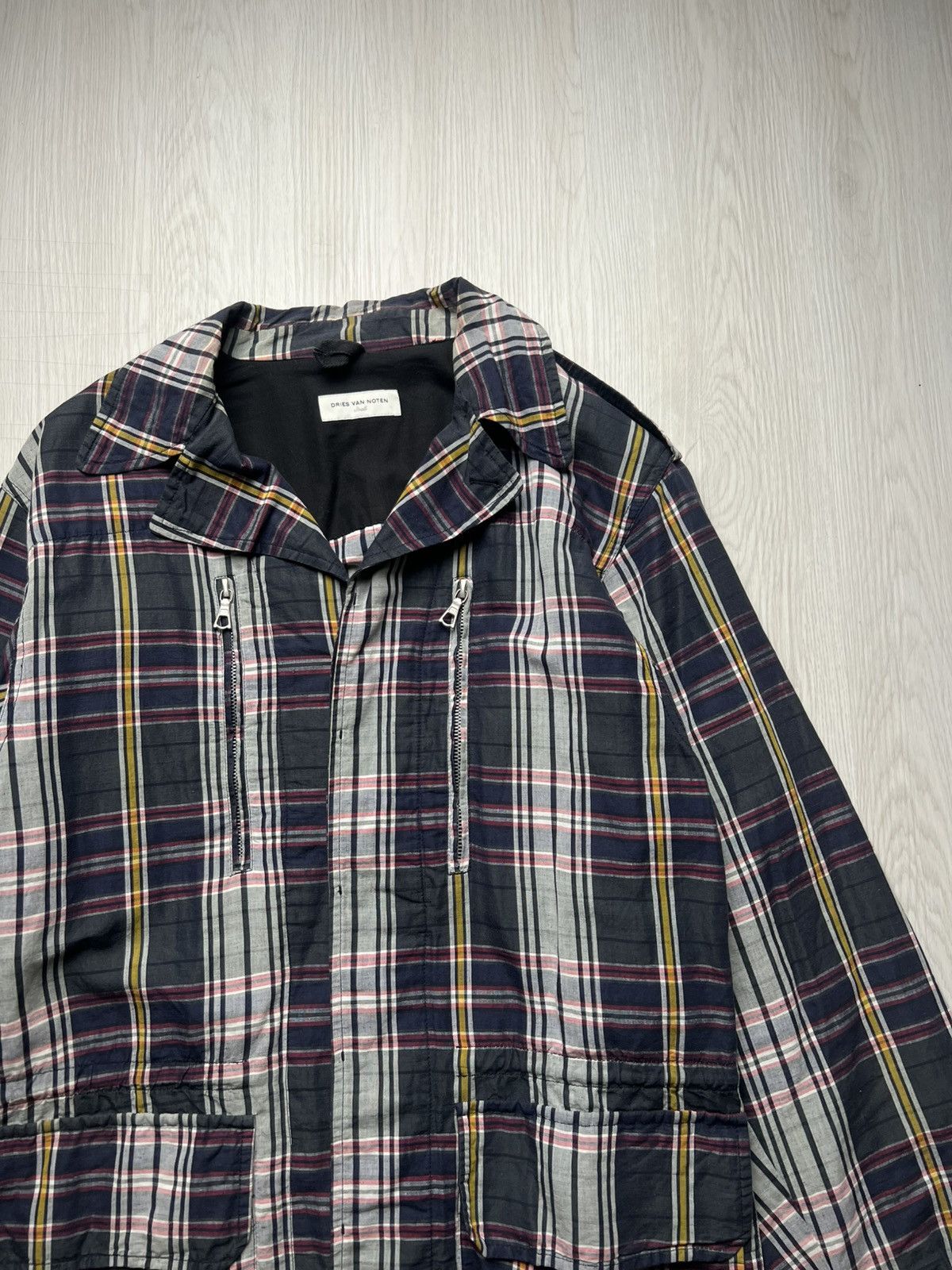Dries Van Noten Dries Van Noten Plaid Parka Jacket Size US S / EU 44-46 / 1 - 3 Thumbnail