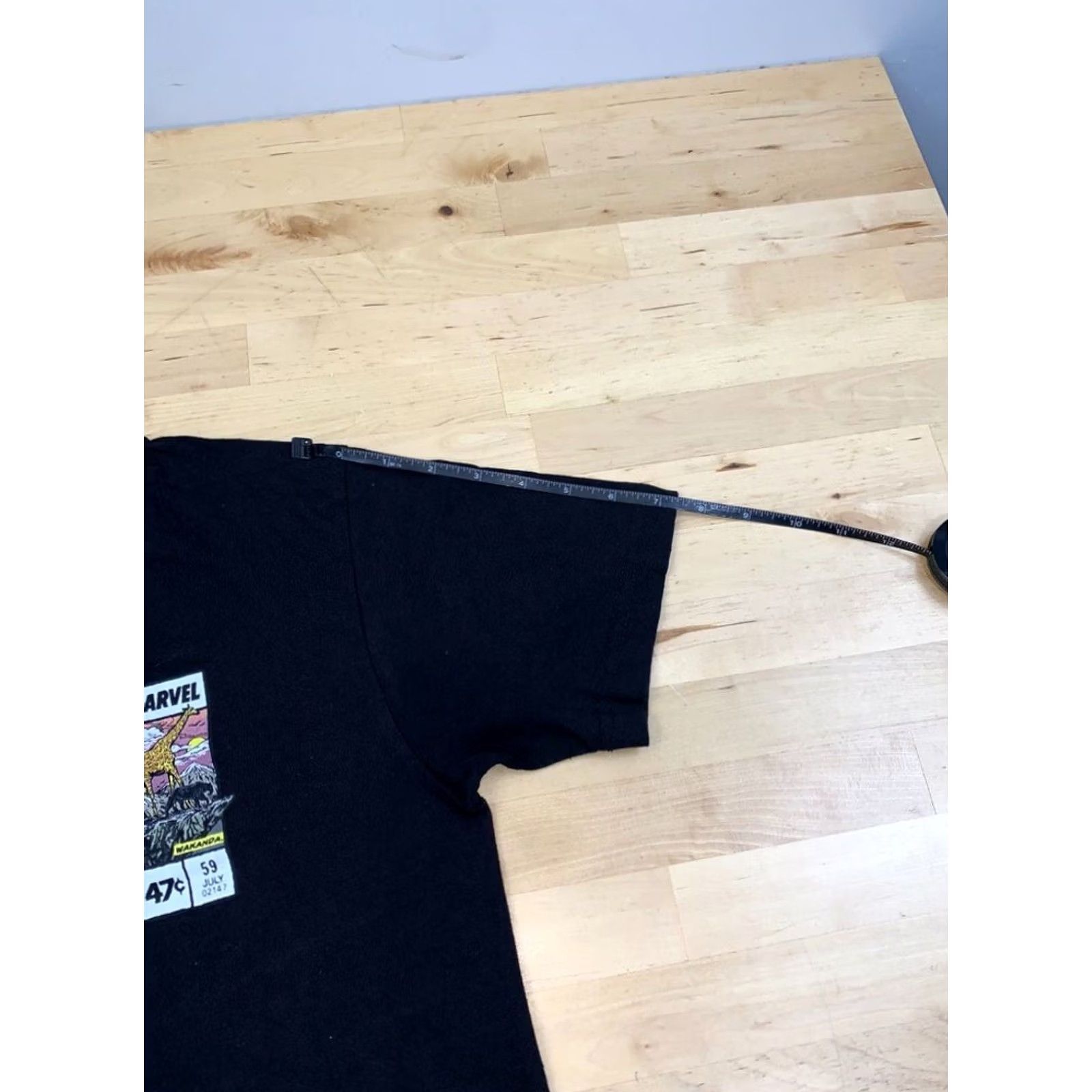 Vintage LRG Marvel Wakanda T Shirt Mens S Black Crew Neck Graphic Print Black Panther #9098 Size US S / EU 44-46 / 1 - 7 Thumbnail