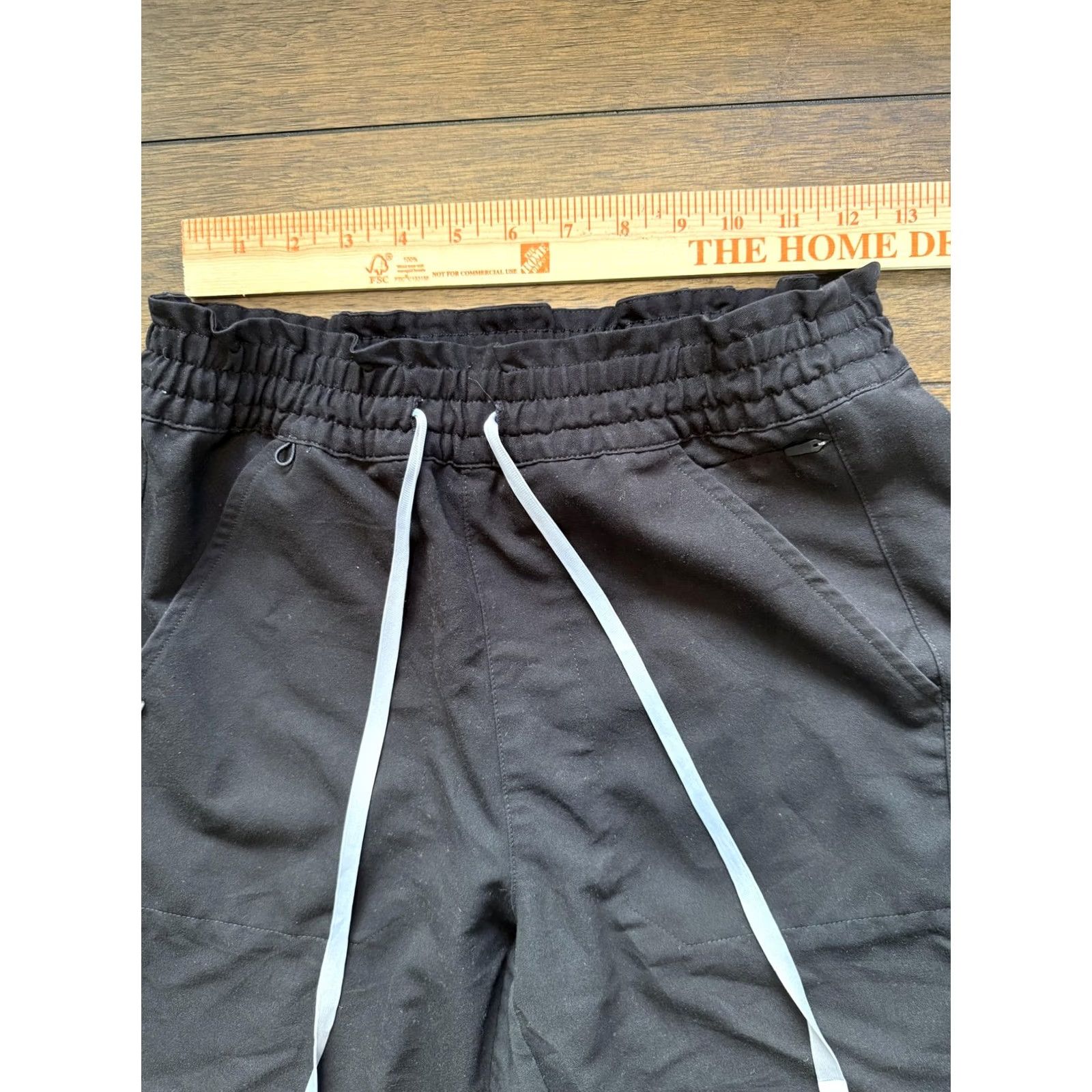 Vintage FIGS Technical Collection Jogger Scrub Pants Black Small Tall Mens Size US 29 - 2 Thumbnail