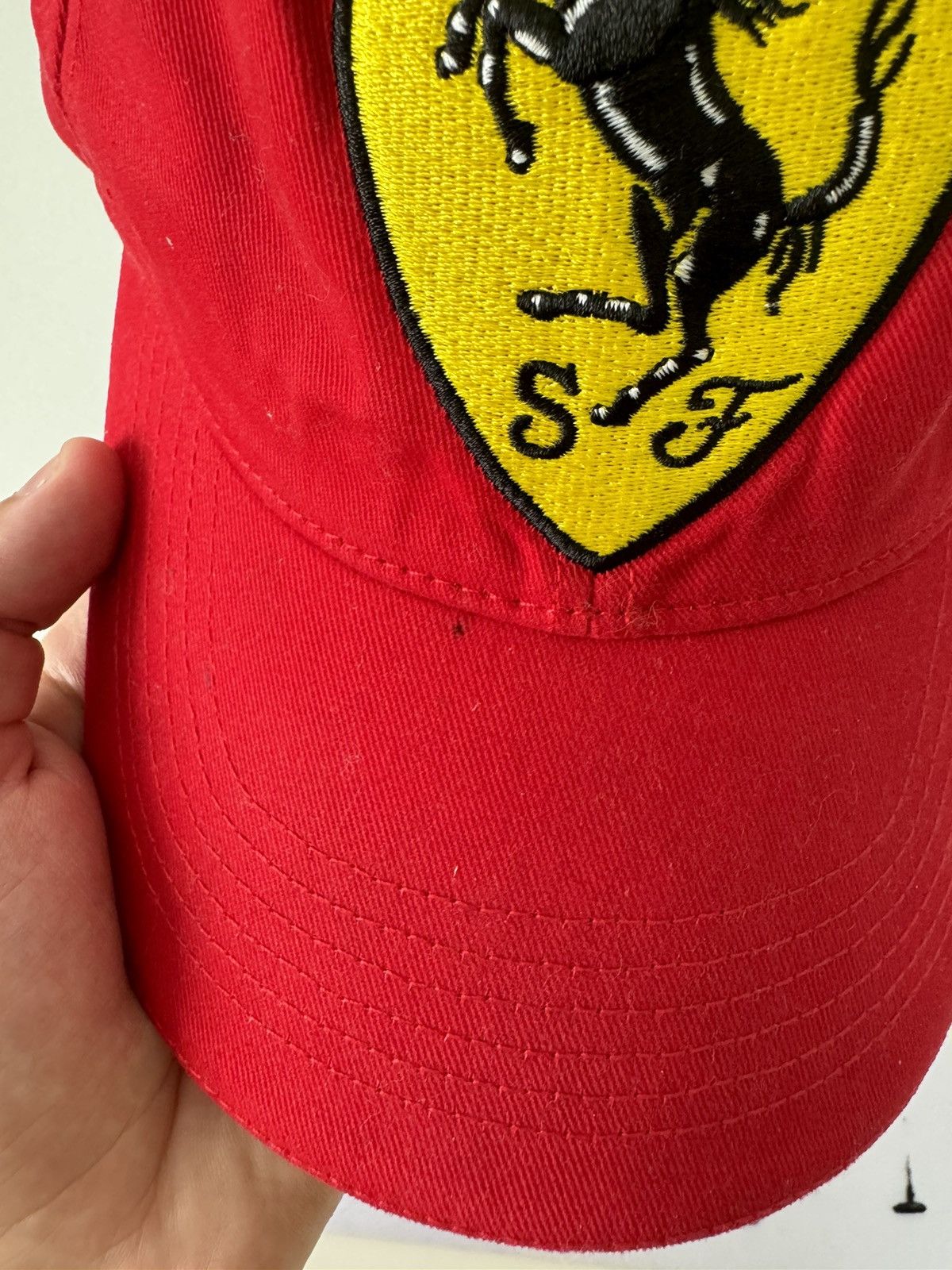 Vintage Ferrari vintage cap hat Size ONE SIZE - 3 Thumbnail