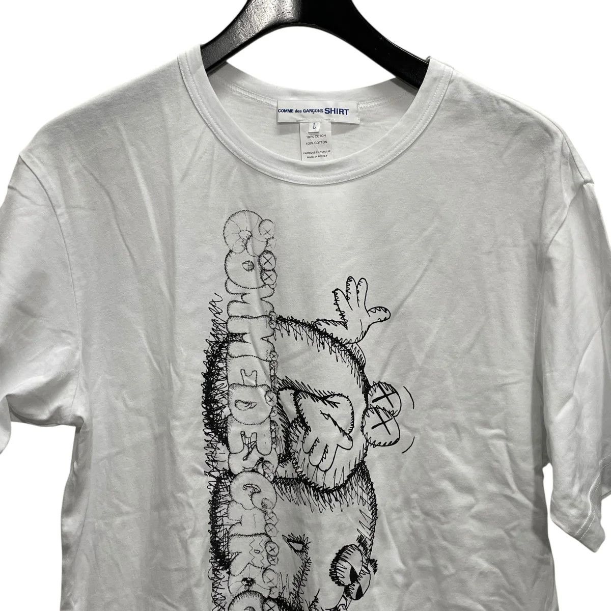 Comme des Garcons × Comme des Garcons SHIRT Graffiti Logo Tee Size US M / EU 48-50 / 2 - 3 Thumbnail