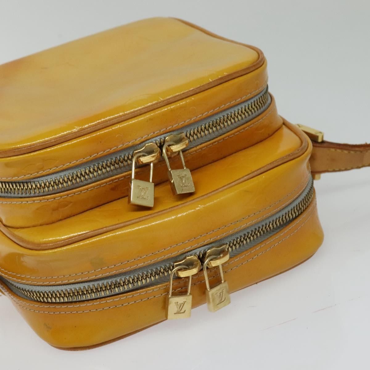 Louis Vuitton LOUIS VUITTON Monogram Vernis Wooster Shoulder Bag Gris Size ONE SIZE - 6 Thumbnail