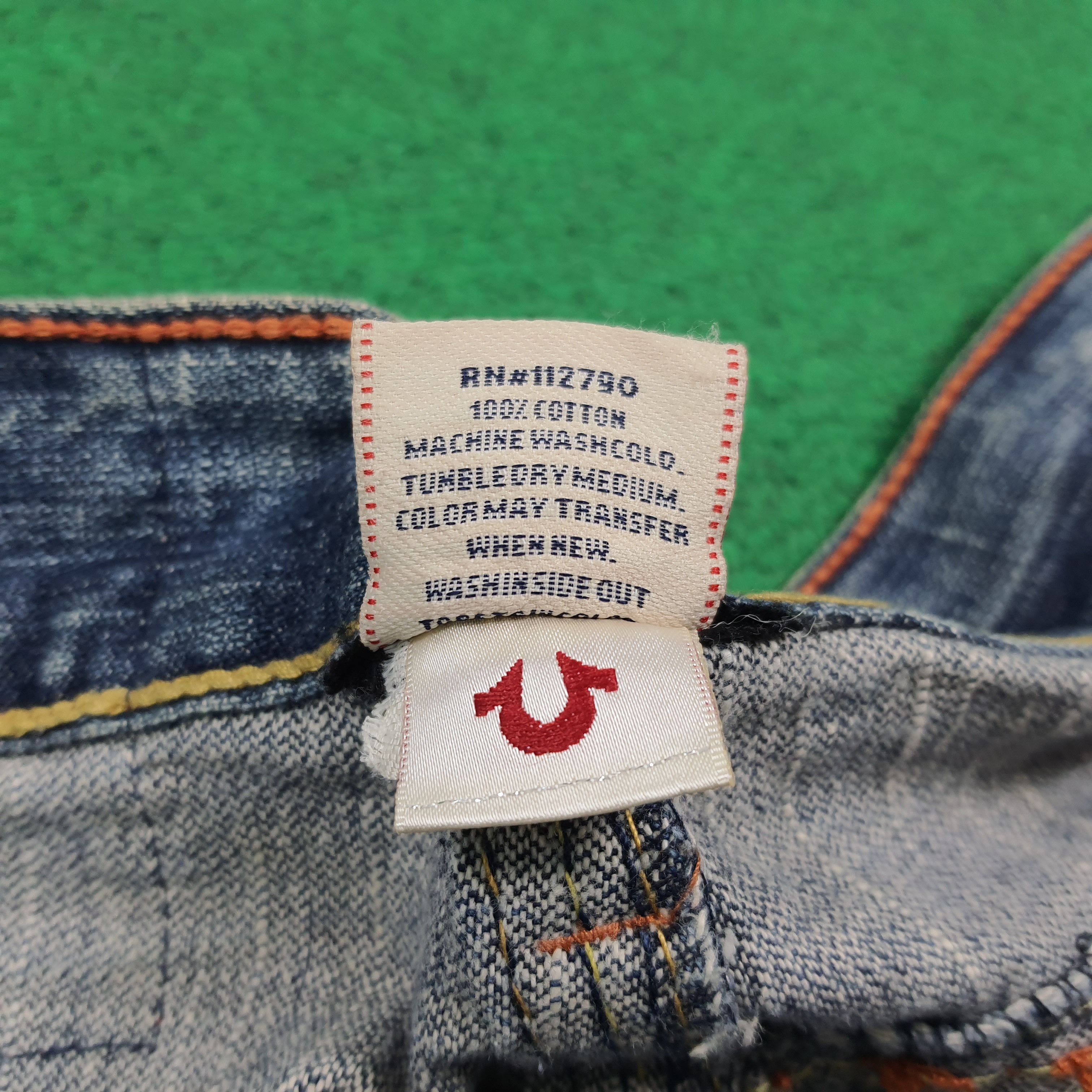 True Religion Vintage True Religion Joey Big T Flare Jeans C297N23 Size US 31 - 9 Thumbnail