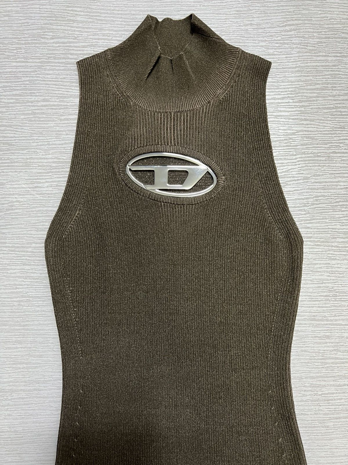 Diesel Diesel - M-Onerva Bodycon Mini Dress Size M / US 6-8 / IT 42-44 - 3 Thumbnail
