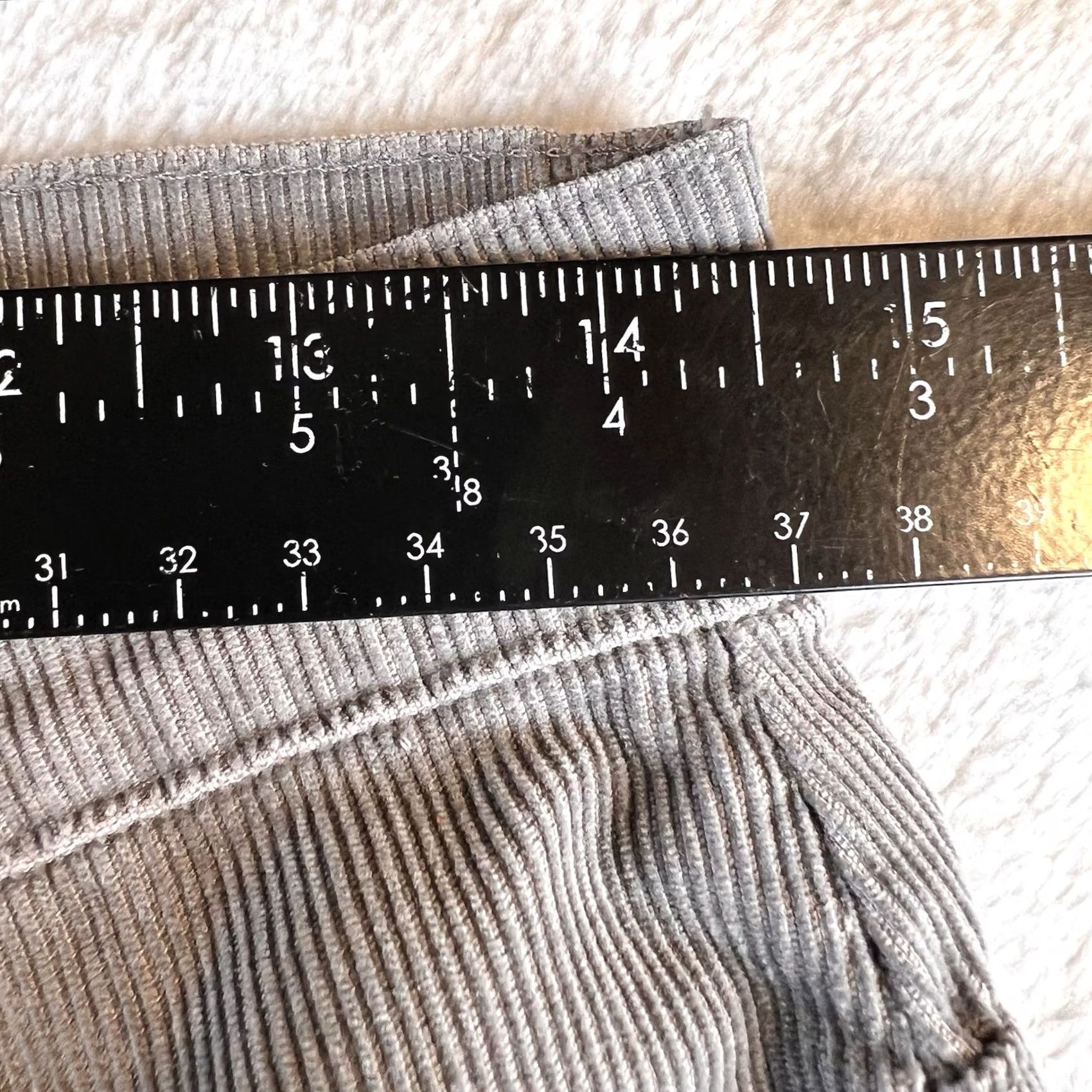 Levi's VINTAGE Levi's 517 Corduroy Pants Men 31x30 Gray Bootcut USA Made 80s 90s Y2K Size US 31 - 3 Thumbnail