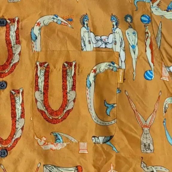 Supreme Supreme Alphabet Silk Shirt SS18 Size US S / EU 44-46 / 1 - 3 Thumbnail