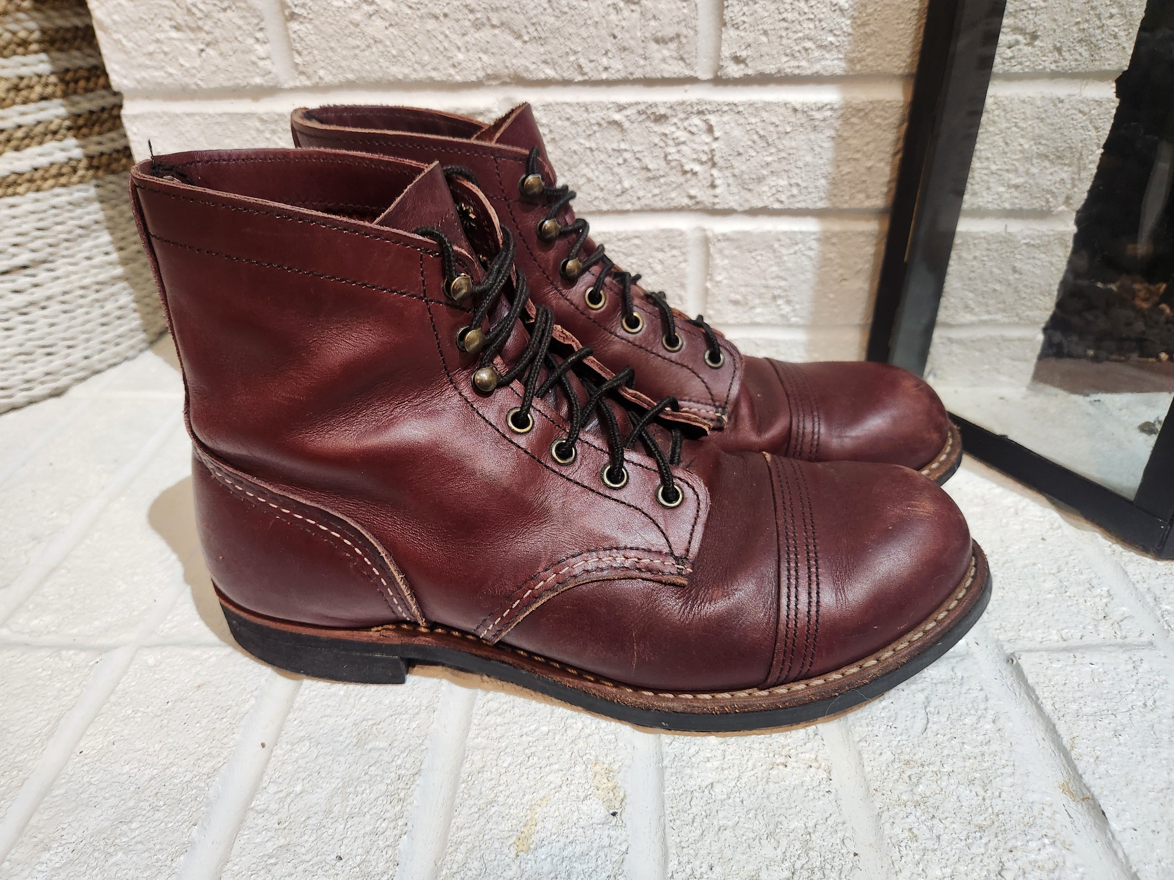Red Wing Red Wing Iron Rangers 8119 Oxblood Mesa Size US 9.5 / EU 42-43 - 2 Thumbnail