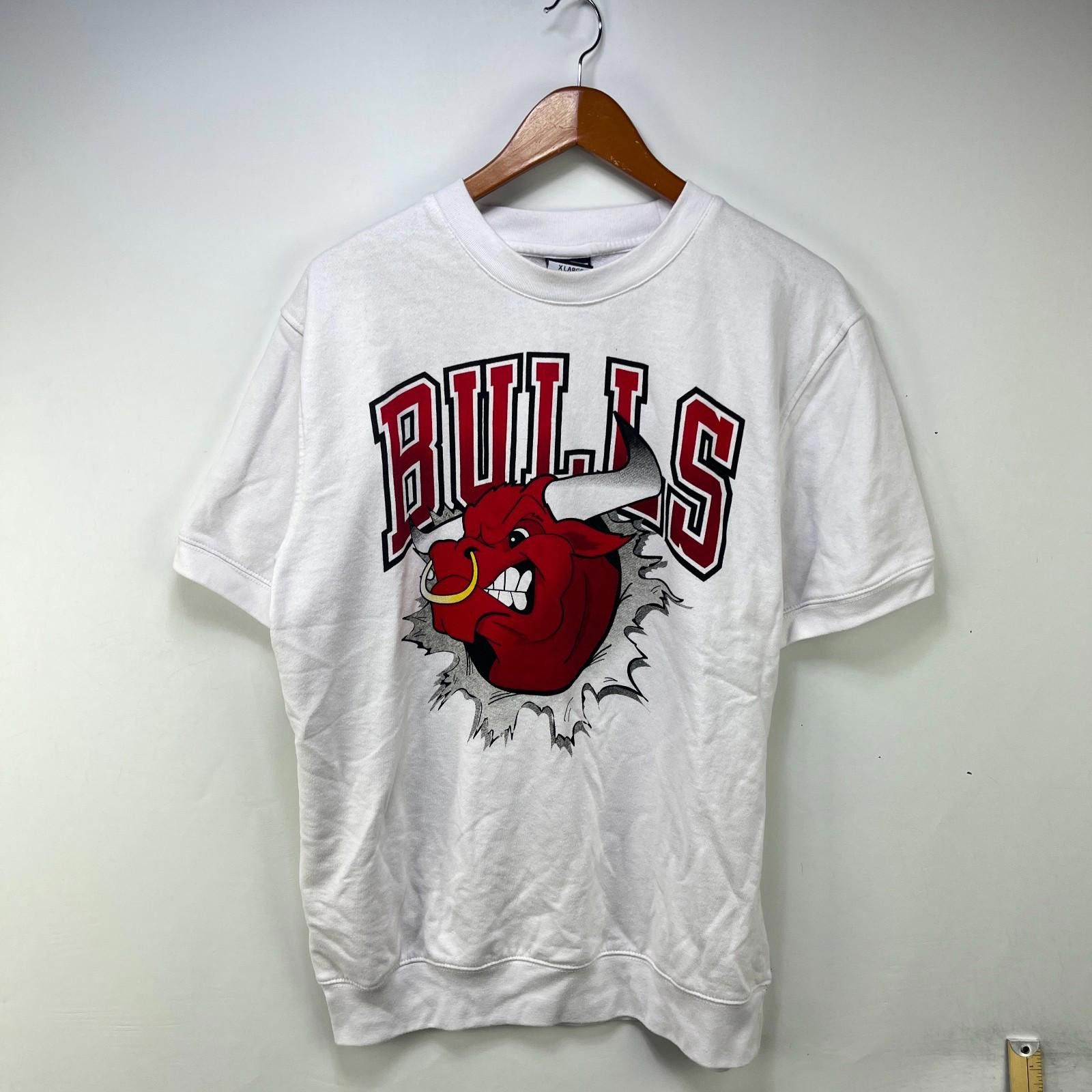Other Vintage Chicago Bulls Short Sleeve Sweatshirt XL Size ONE SIZE - 1 Thumbnail