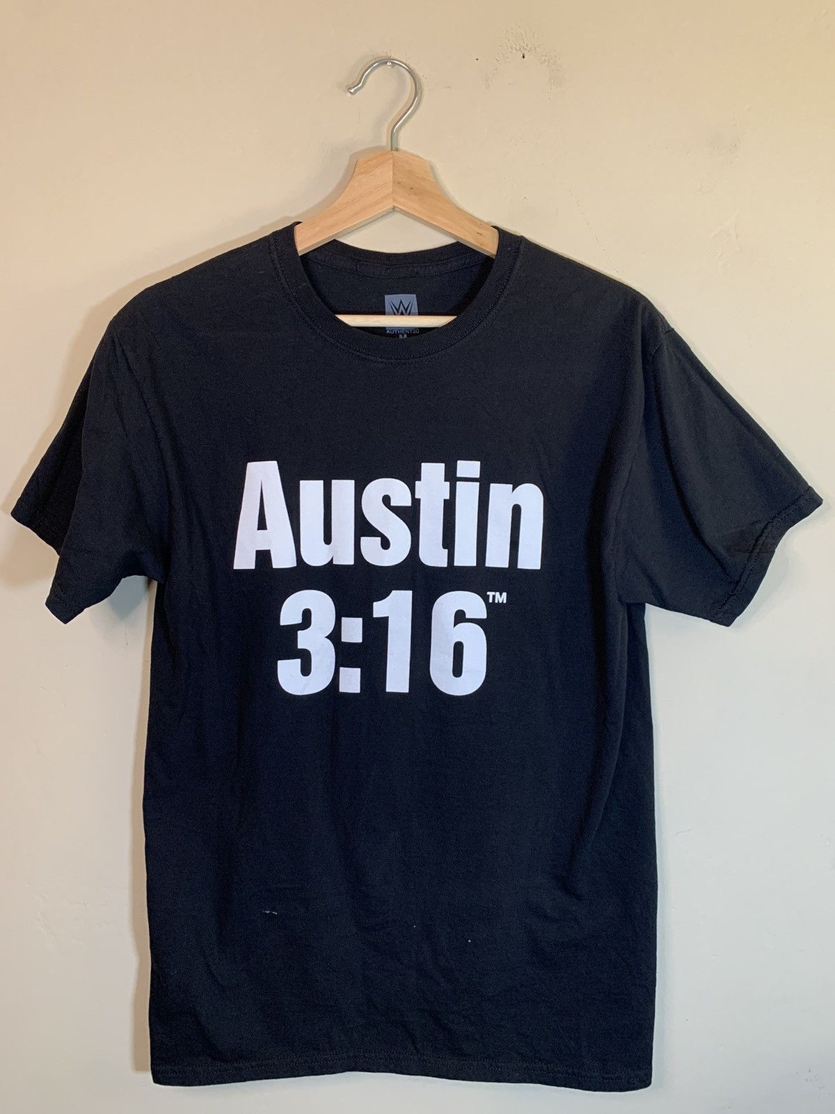WWE *RARE* Stone Cold Steve Austin 3:16 Skull WWE WWF T-Shirt Size US M / EU 48-50 / 2 - 2 Thumbnail