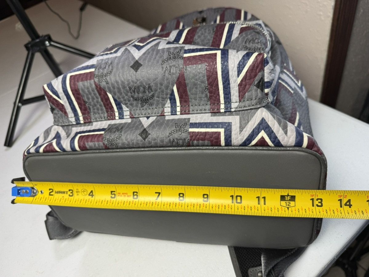 MCM MCM Geometric Chevron Visetos Backpack | Leather Trim | Lot Size ONE SIZE - 14 Thumbnail