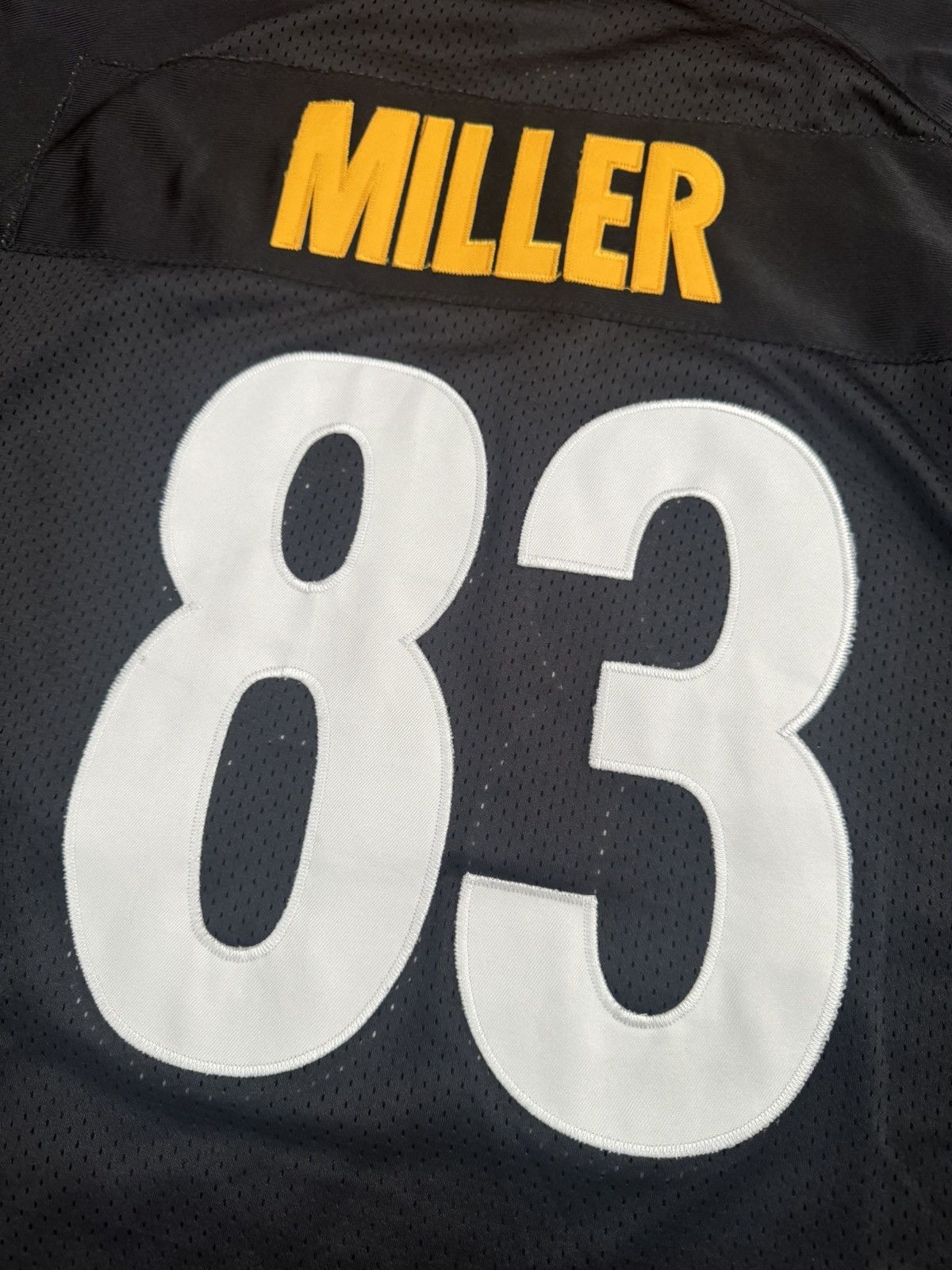 Reebok Pittsburgh Steelers Heath Miller 83 NFL Home Stitched Jersey Size US XL / EU 56 / 4 - 8 Thumbnail