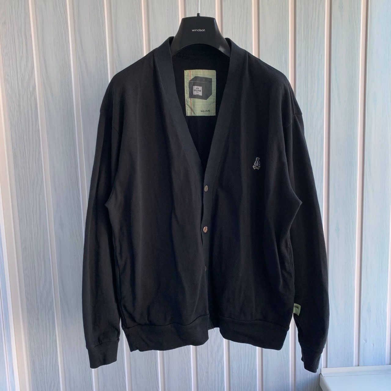 Beams Japan BEAMS x SSZ №18 2020 A/W Tokyo Black Skateboarding Cardigan Size US M / EU 48-50 / 2 - 7 Thumbnail