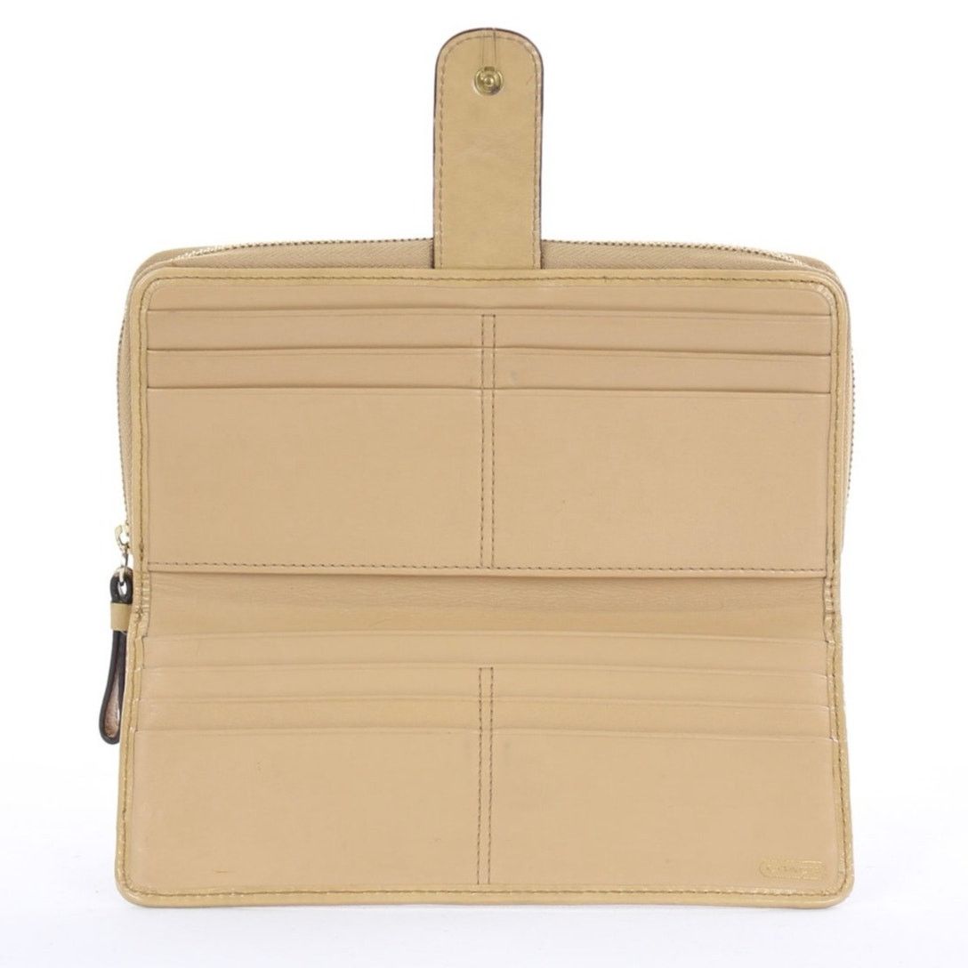 Coach Coach Signature Stripe Checkbook Wallet Size ONE SIZE - 5 Thumbnail