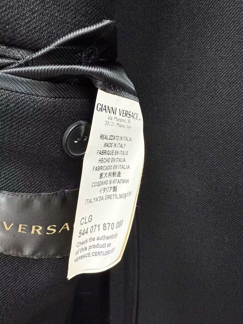 Versace Versace Full wool thick blazer Size US M / EU 48-50 / 2 - 7 Thumbnail